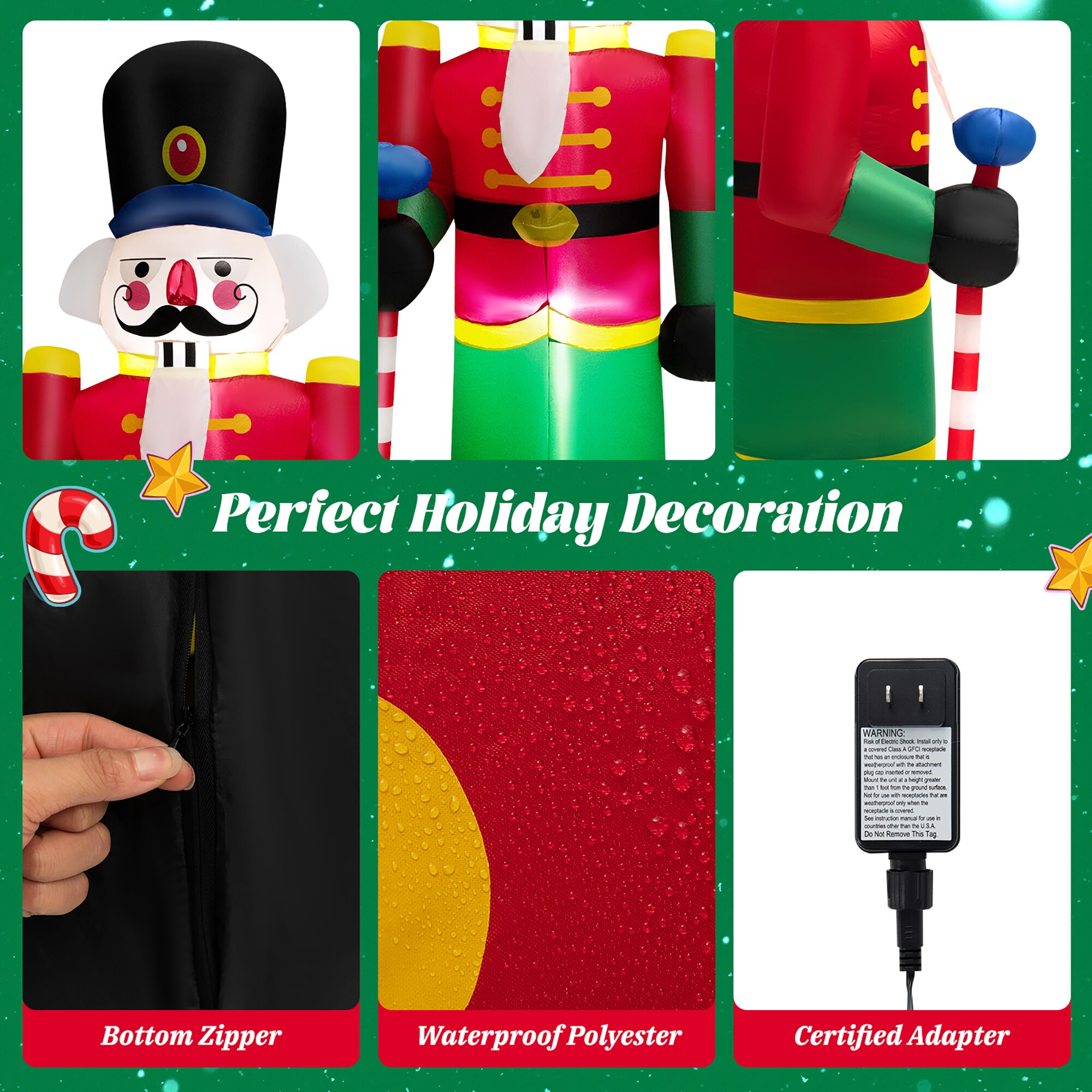 Costway LWS00699 Christmas-Inflatables - View #3