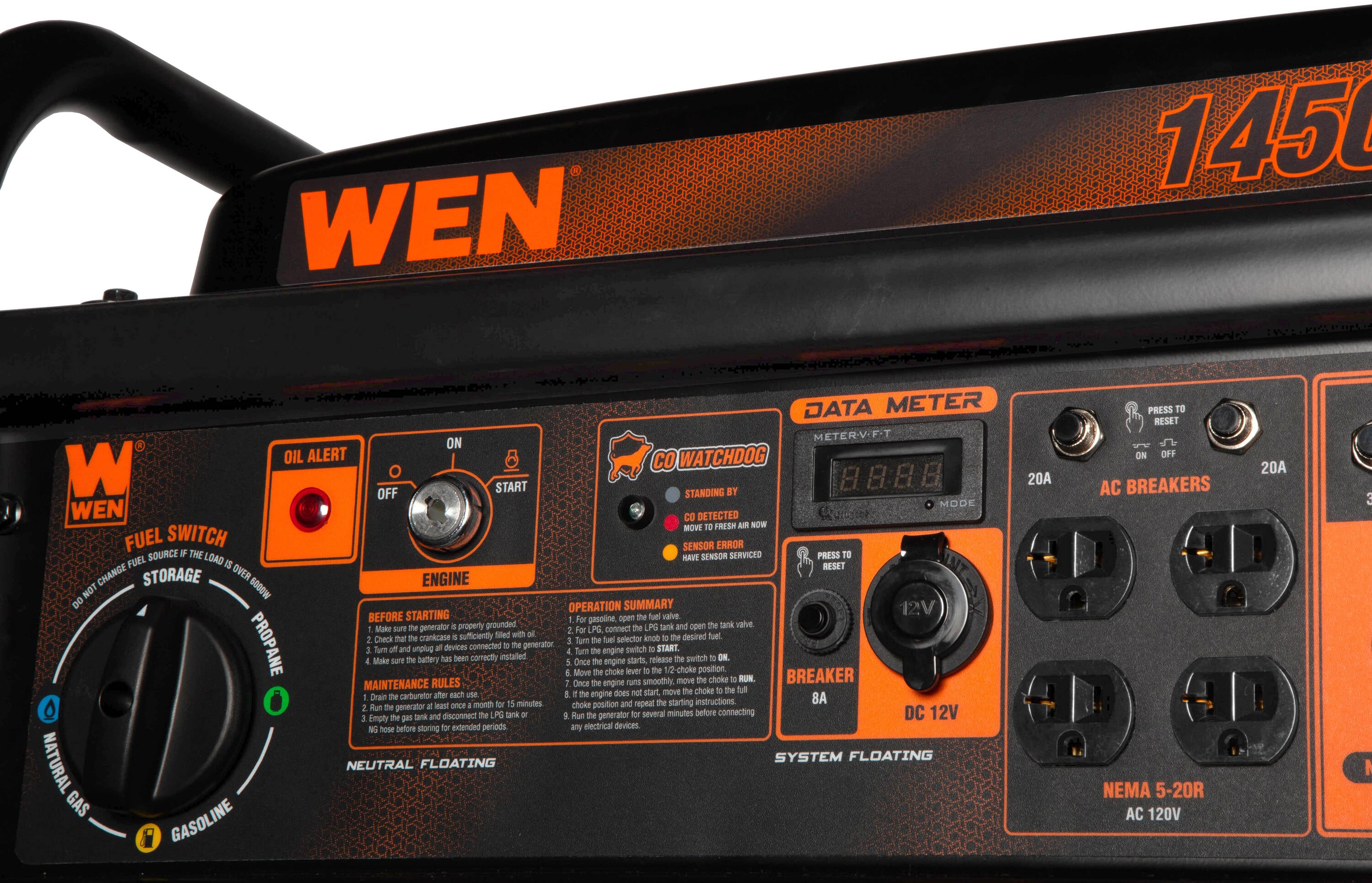 WEN TF1450X Portable-Generators - View #4