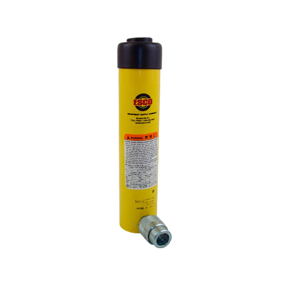 ESCO 10303 Pro Series 10 Ton Hydraulic Ram, 6 In Stroke