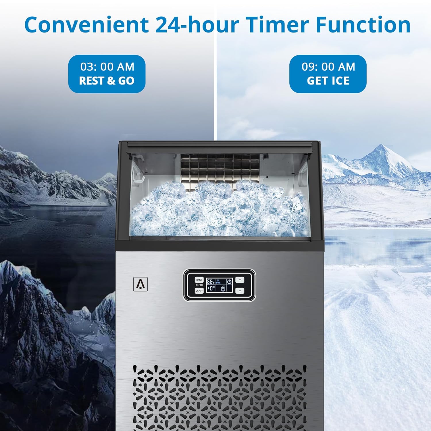 Qeetex LHF-DYQ-PHO-0X7QNH6K Commercial-Ice-Makers - View #7