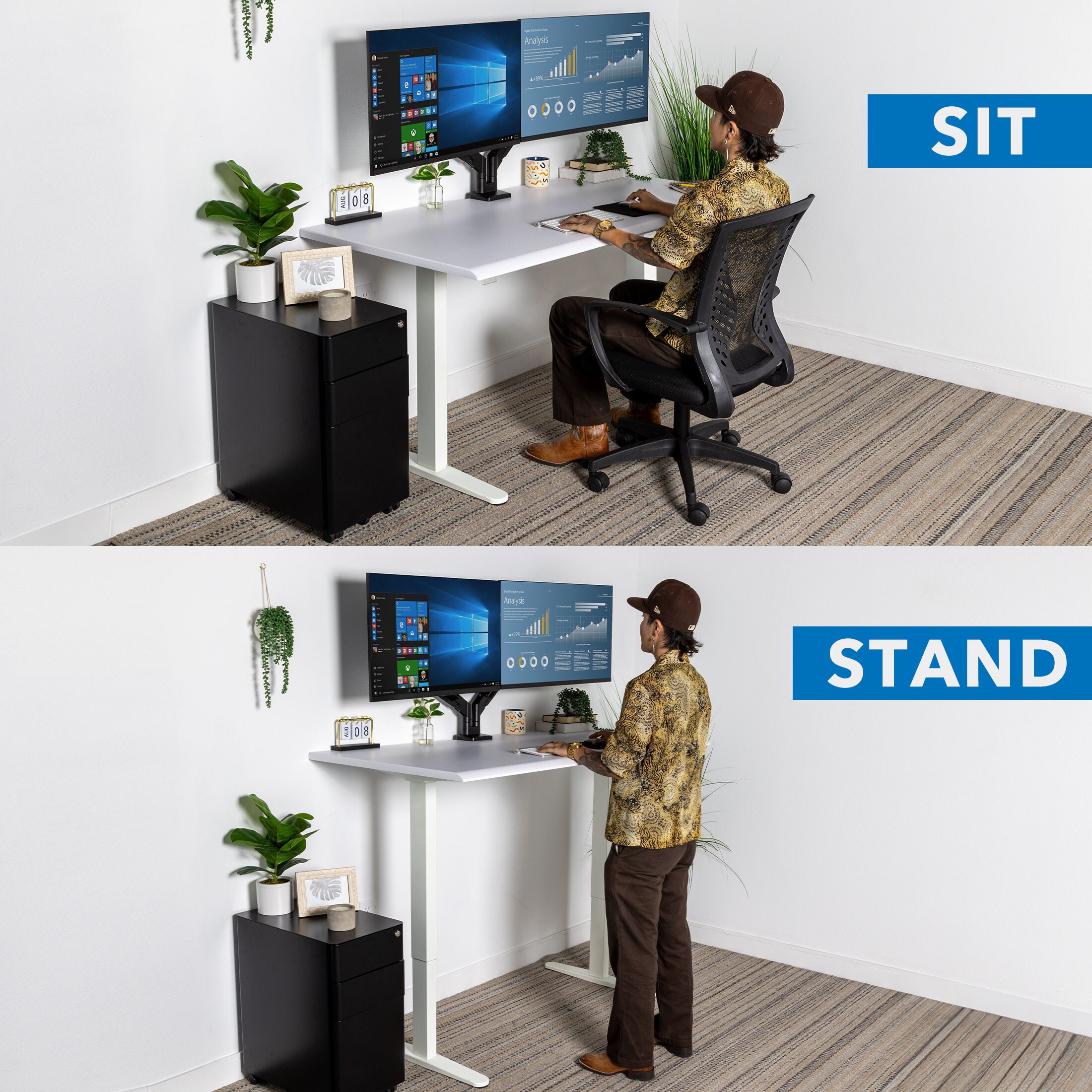 Mount-It! MI-18123 desks - View #4