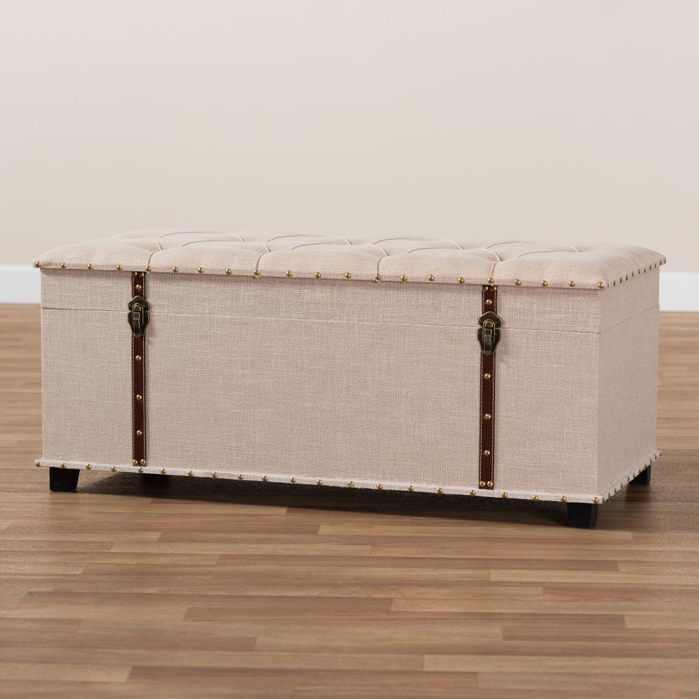Baxton Studio 161-10276-LW Indoor-Ottomans - View #8