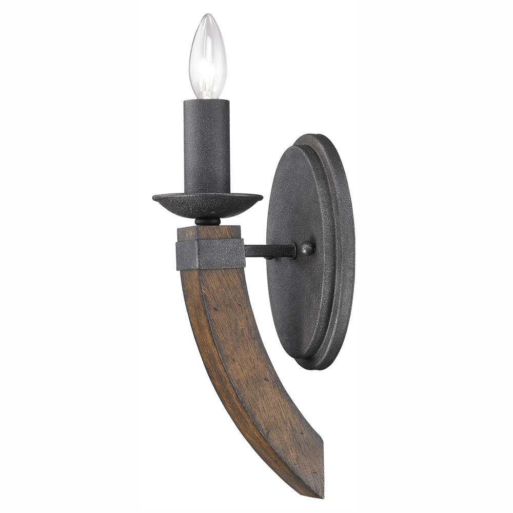 Black deals iron sconces