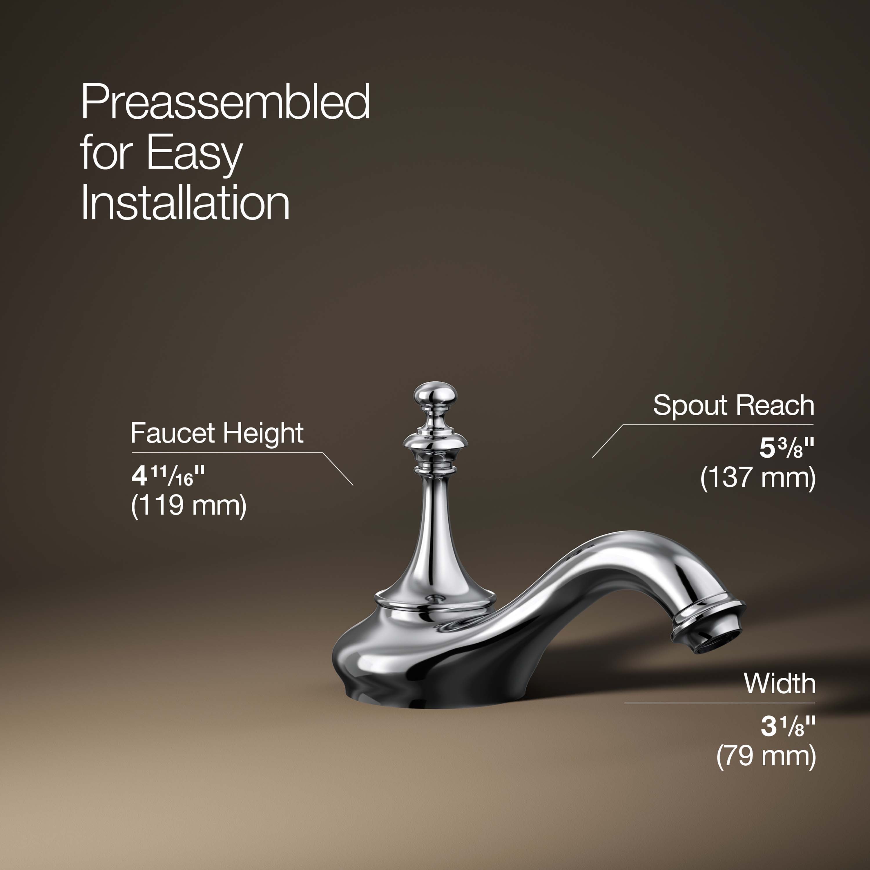 KOHLER 72758-CP Lavatory-Faucets - View #4