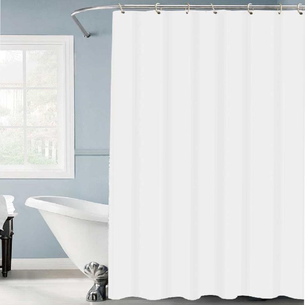 Bath Bliss 5418-WHITE Shower-Curtains-Liners - View #2