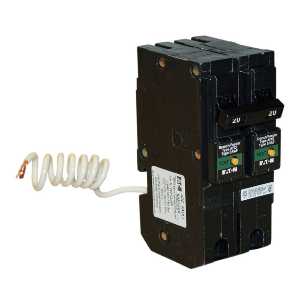 Eaton - BR 20-Amp Two-Pole AFCI Circuit Breaker