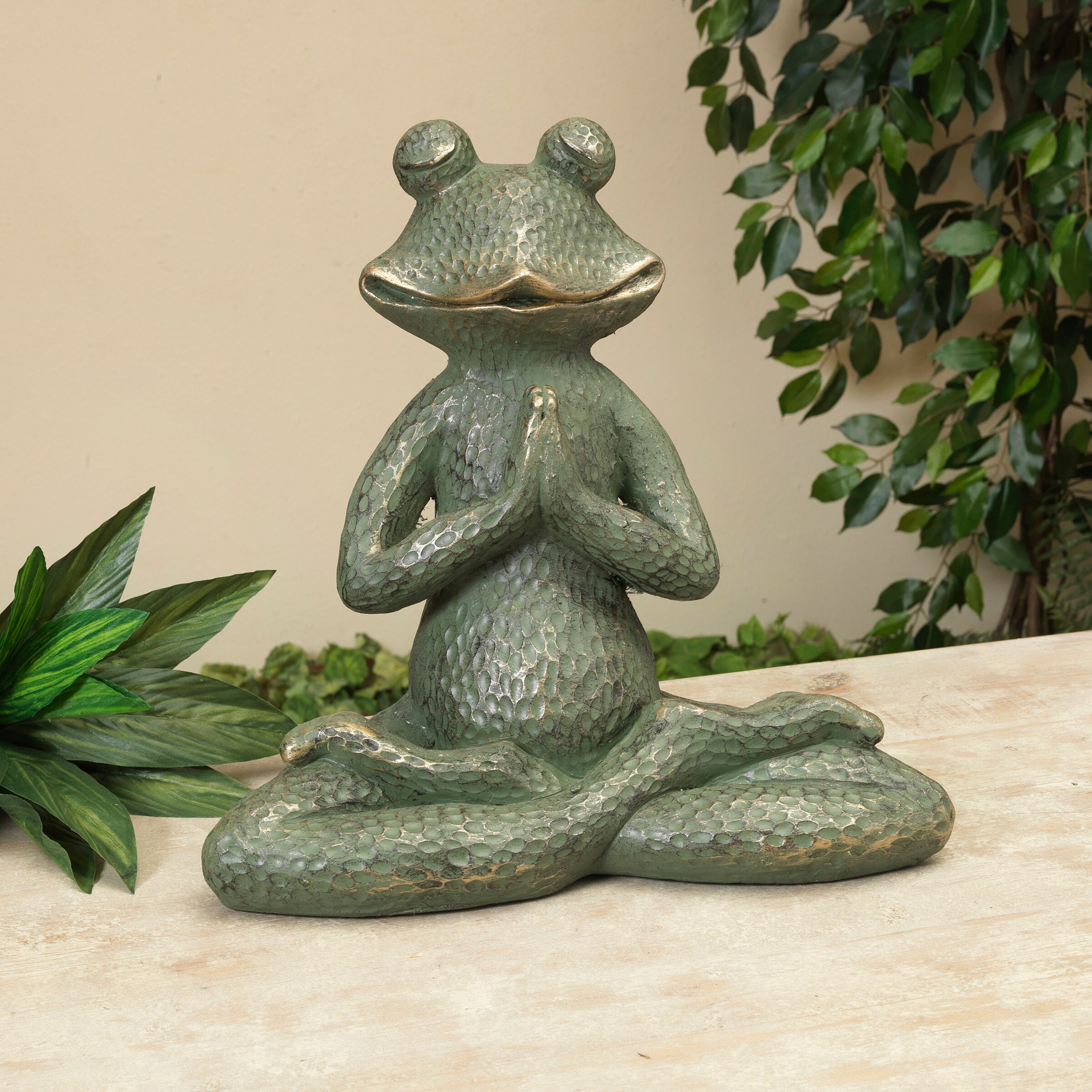 13.5 in. H The Most Interesting Toad in The World Frog Garden Statue