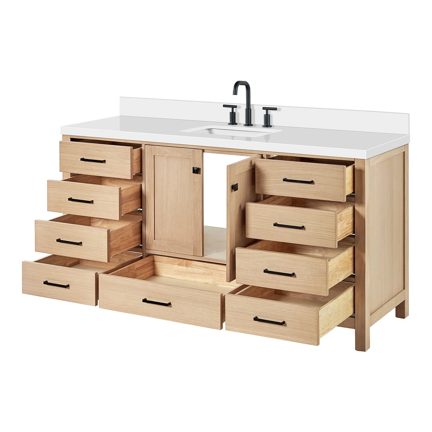 ARIEL A067SWQRVOWOA Bath-Vanity-Combo - View #10