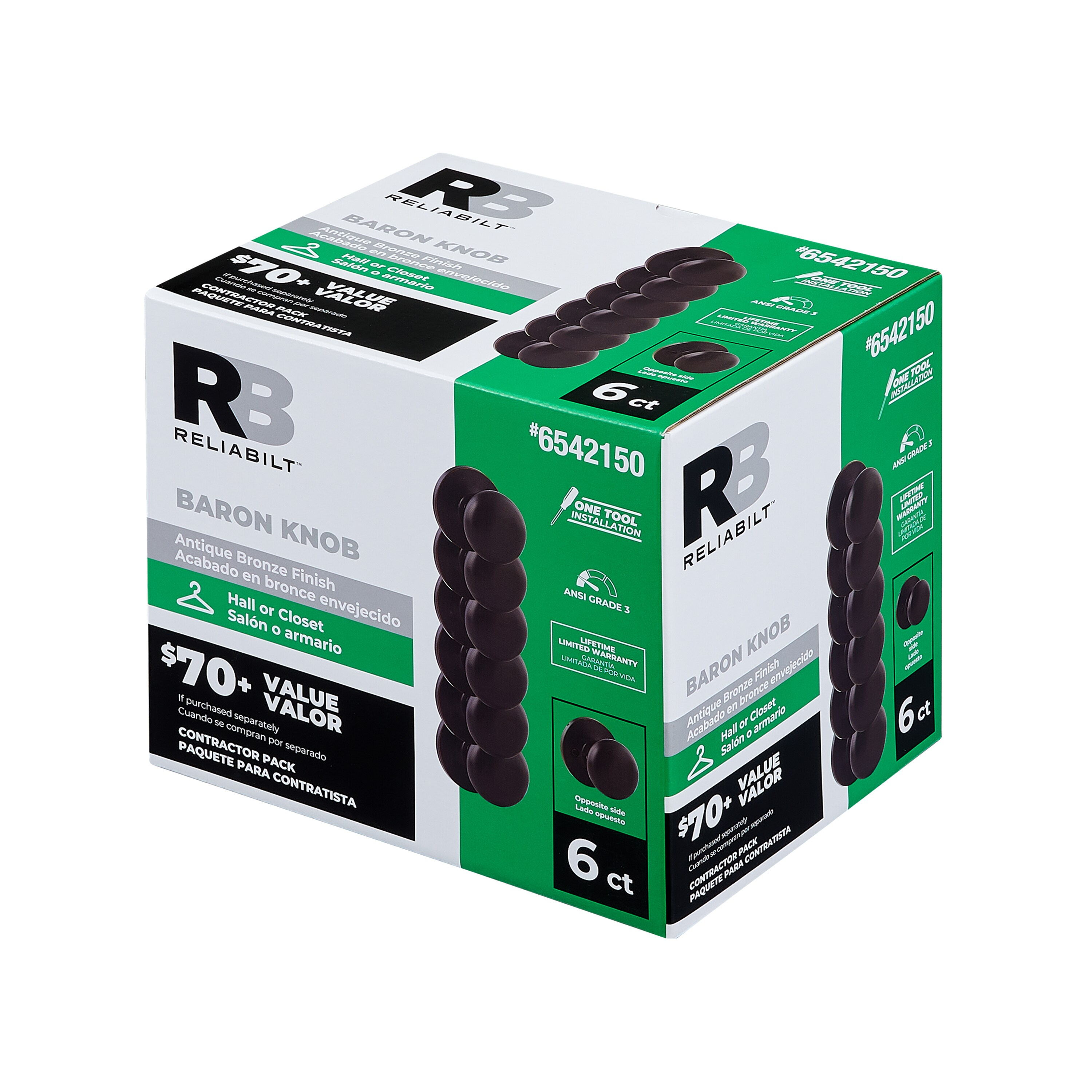 RELIABILT 93680-034 Door-Knobs - View #6