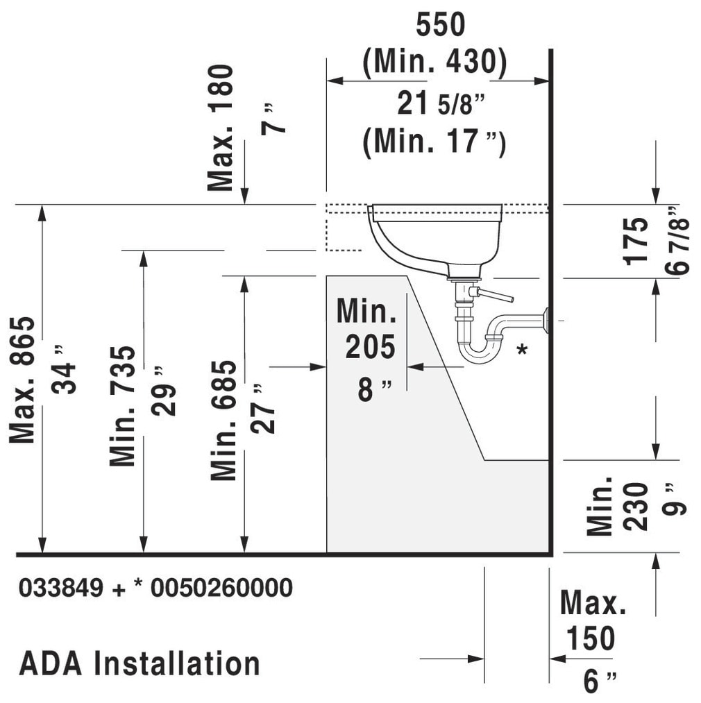 Duravit 0338490017 Bath-Sink - View #5