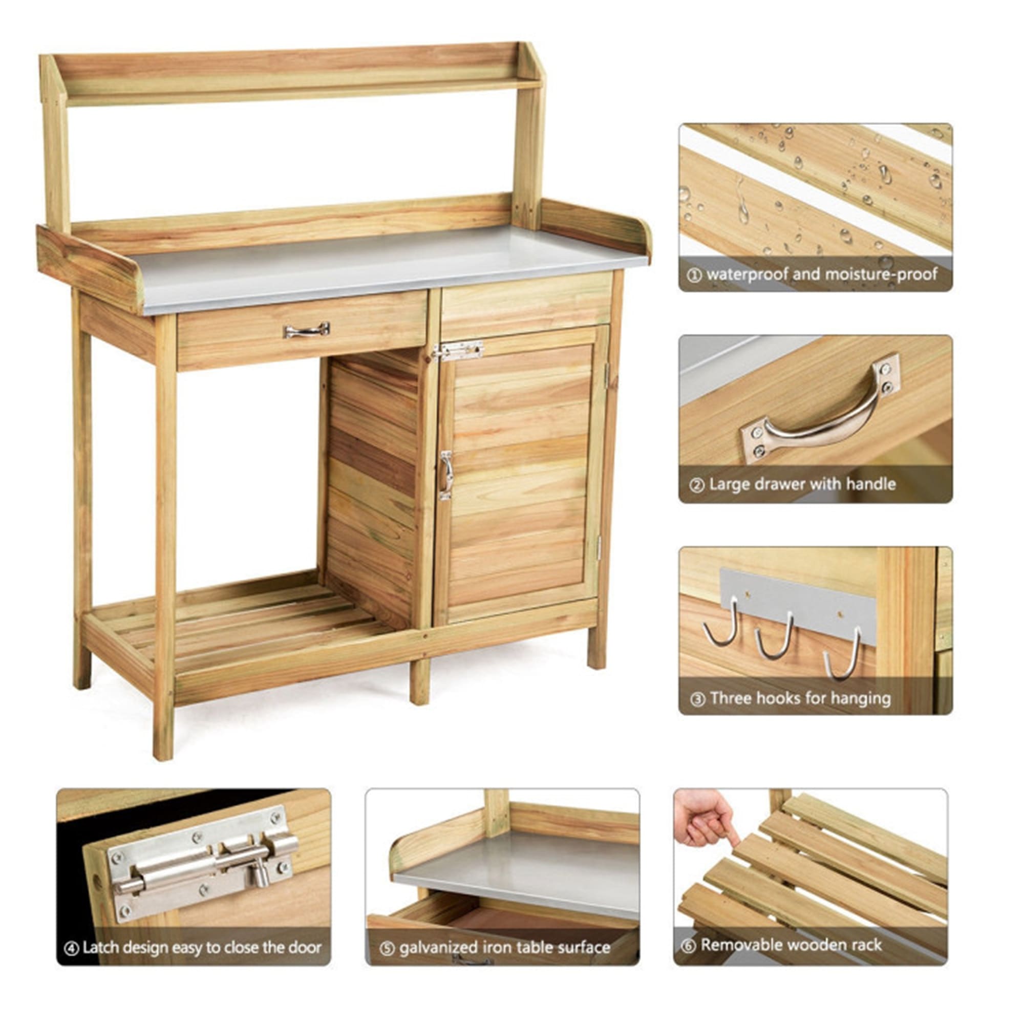 BABOOM BOM-0GT3555-CO Potting-Benches - View #7