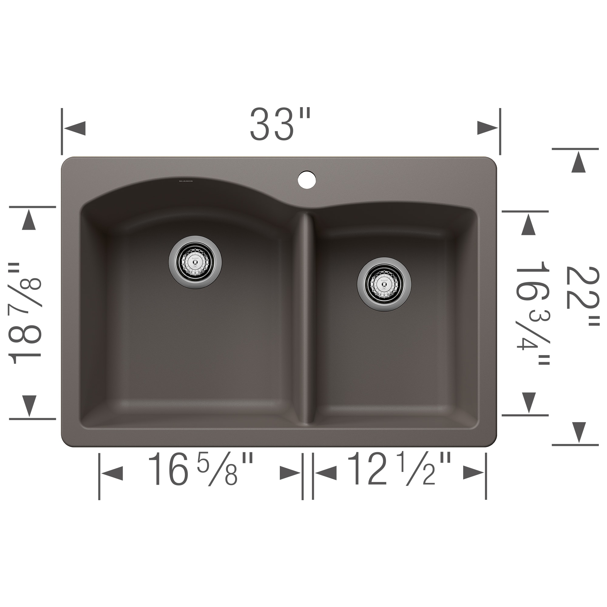 BLANCO 443100 Kitchen-Sinks - View #5