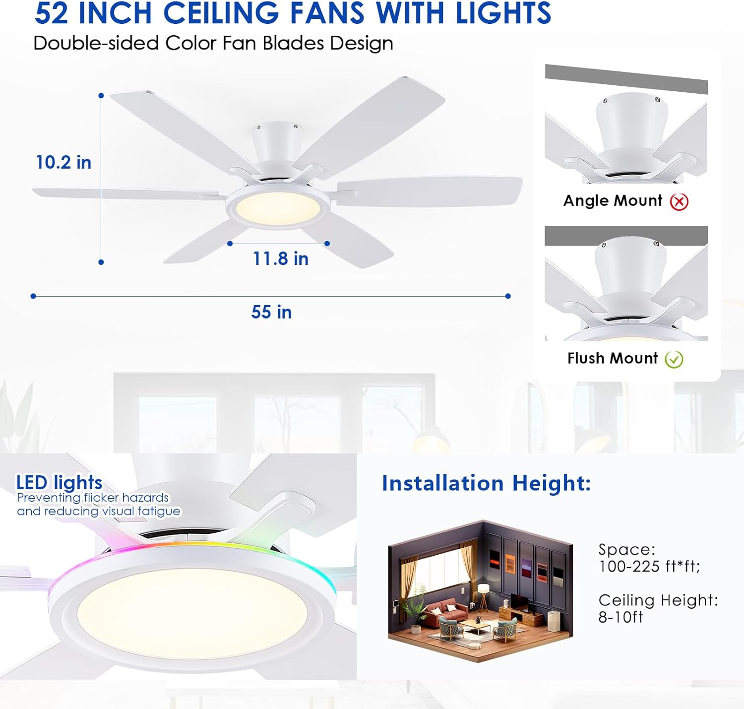 Kviflon LS8246545XD Ceiling-Fans - View #4