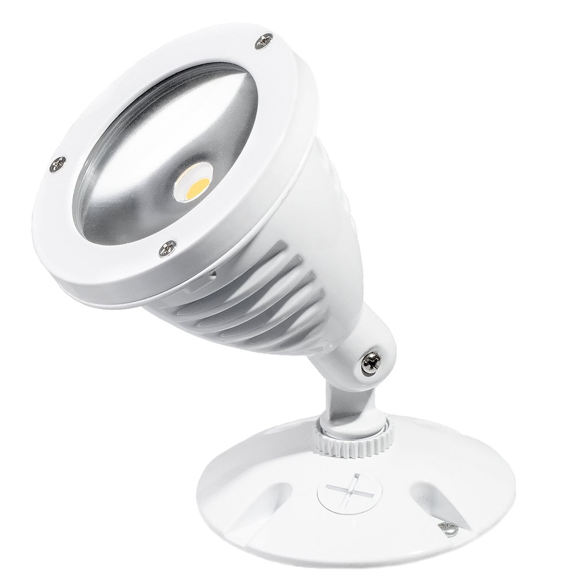 Oyezvary  1 Piece 13.5W LED Security Flood Light 100W Equivalent 1000 Lumens 4000K Adjustable Head IP65 Waterproof Outdoor Mountable ETL Listed