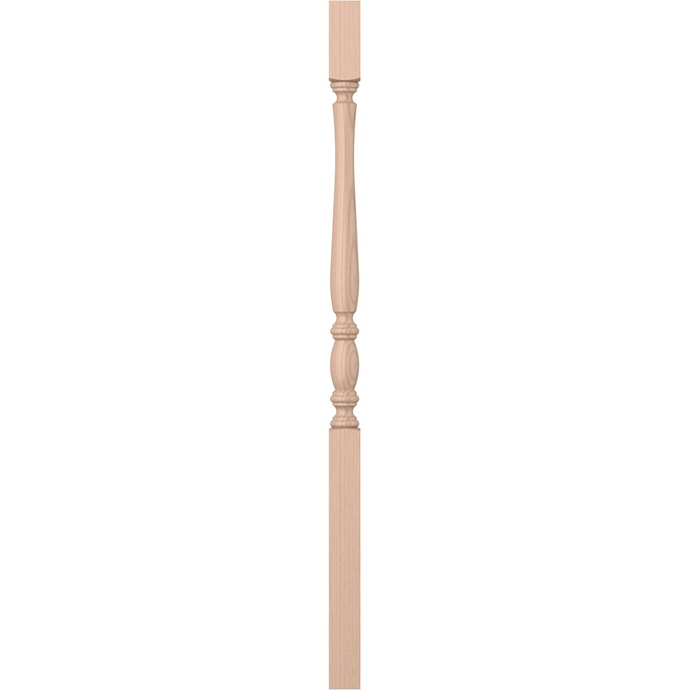 L.J. Smith Stair Systems LJP-2405-M 38 38-in x 1.25-in Unfinished Maple Square Top Stair Baluster