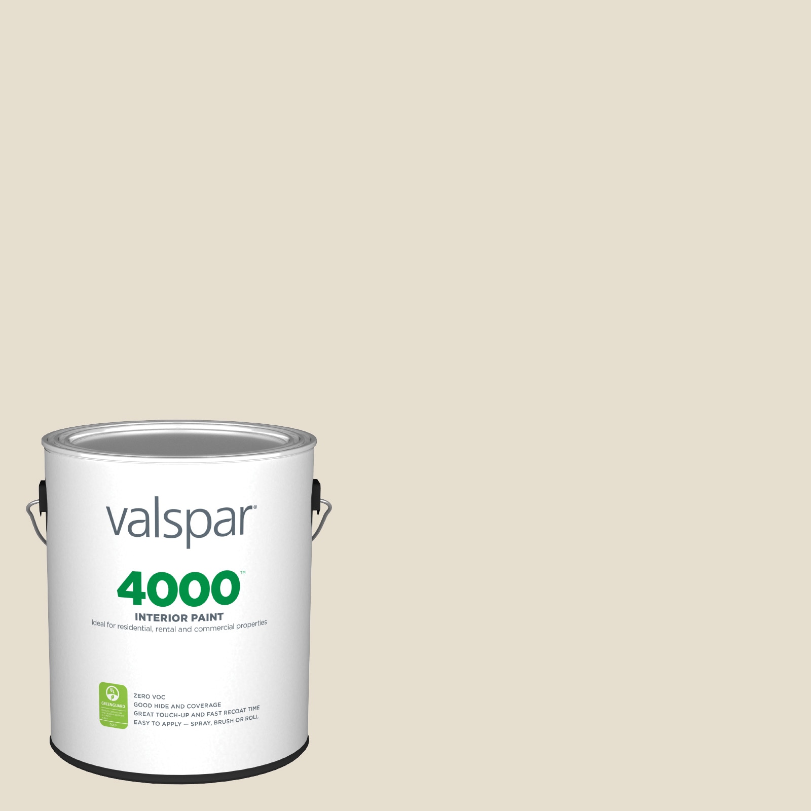 Valspar 3003-10C-447508 4000 Flat Cream in my Coffee 3003-10C Latex Interior Paint ( 1-gallon )