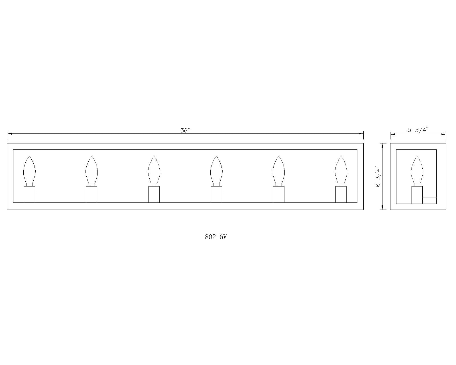 Z-Lite 802-6V-CH b089995 - View #9