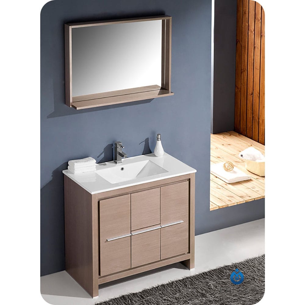 Fresca FCB8136GO-I Bath-Vanity-Combo - View #7