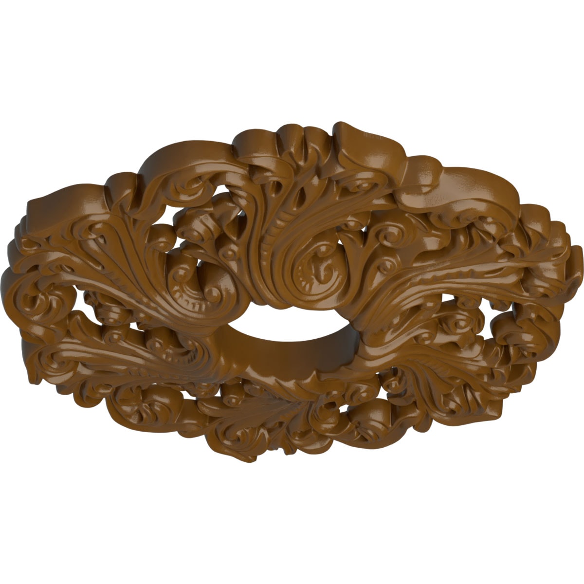 Ekena Millwork CM19ORSTF Ceiling-Medallions - View #2