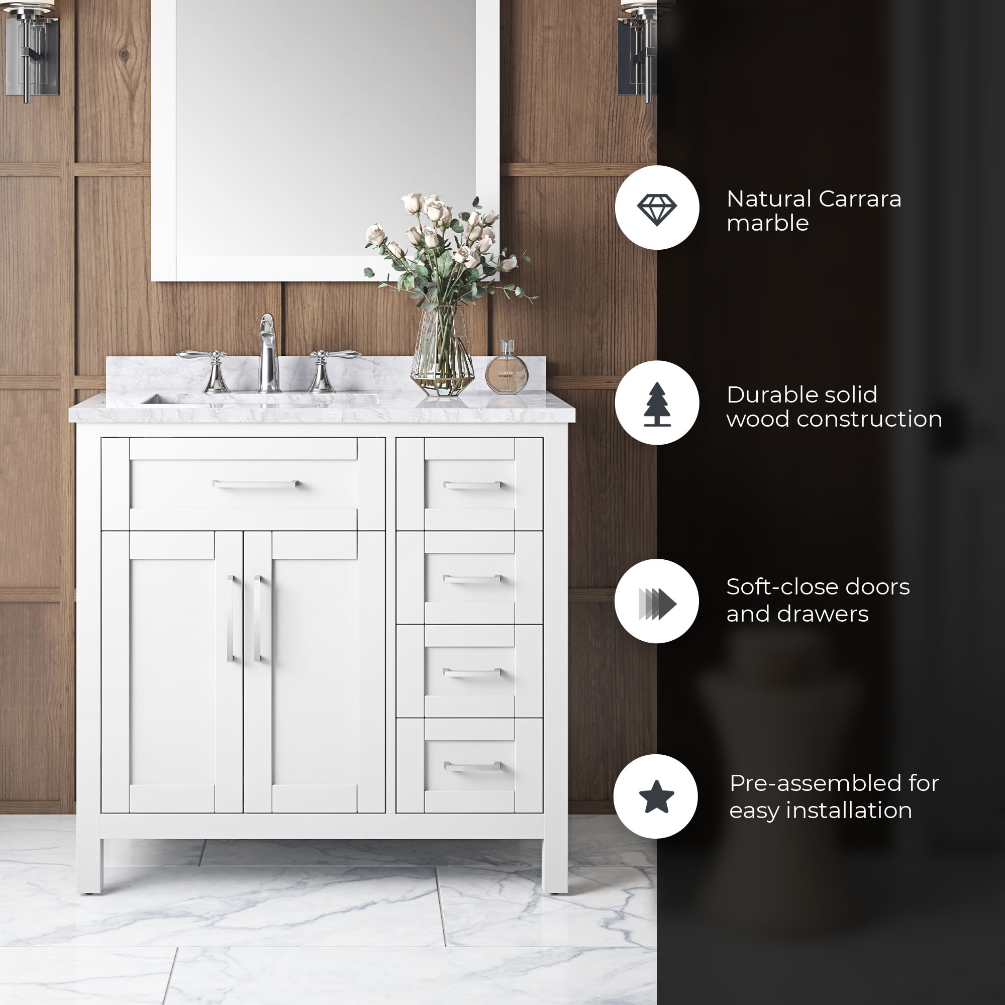 OVE Decors 15VVA-TAHO36-007 Bath-Vanity-Combo - View #4