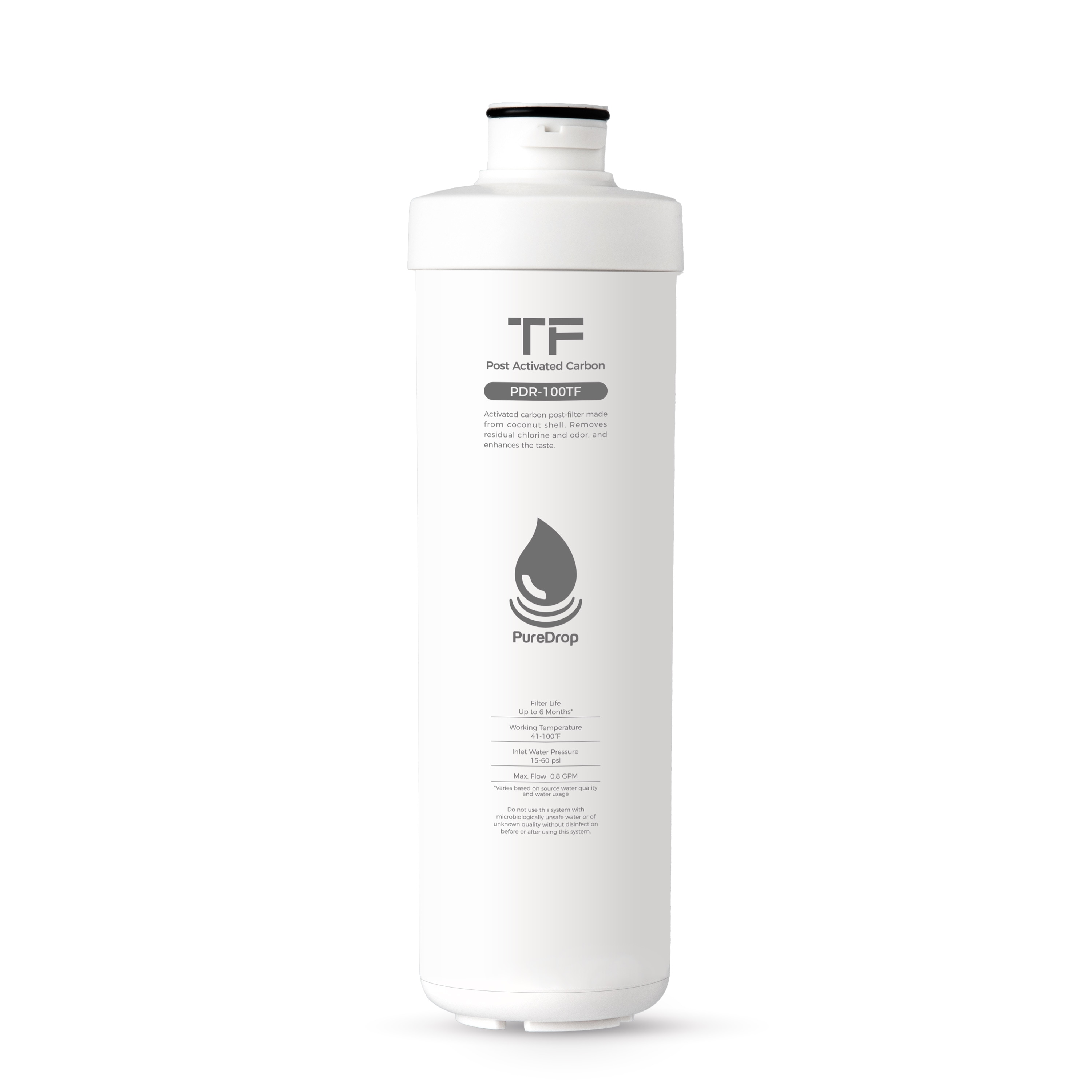 PureDrop PDR-100TF PDR-100TF Under Sink 6-Months Replacement Filter