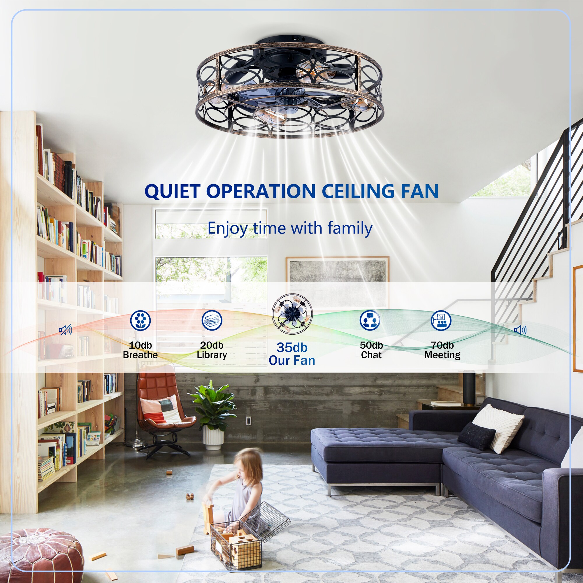Blisstyle CLF150 Ceiling-Fans - View #12