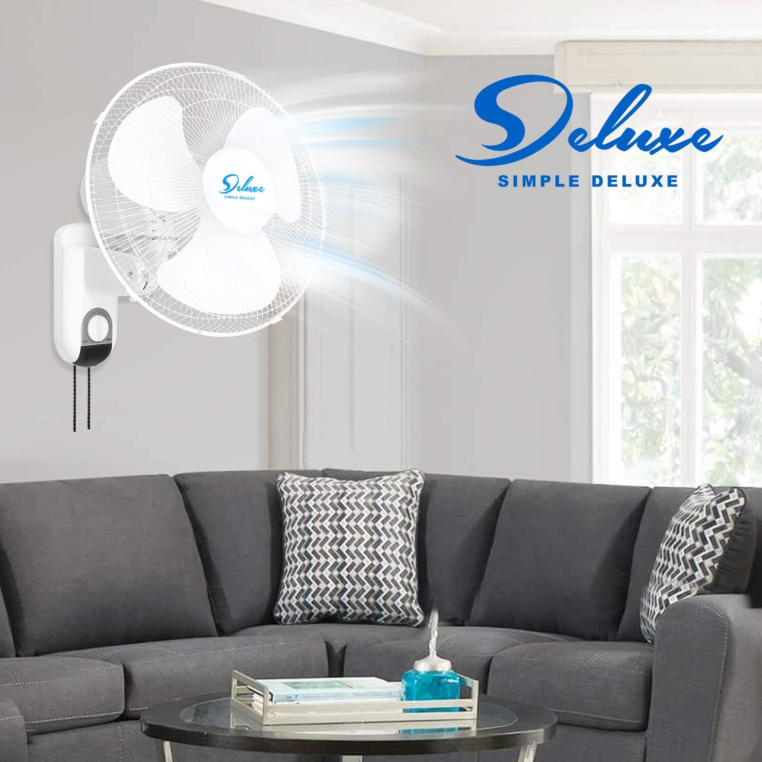 GZMR GR-W1134BASIC16 Wall-Mounted-Fans - View #4