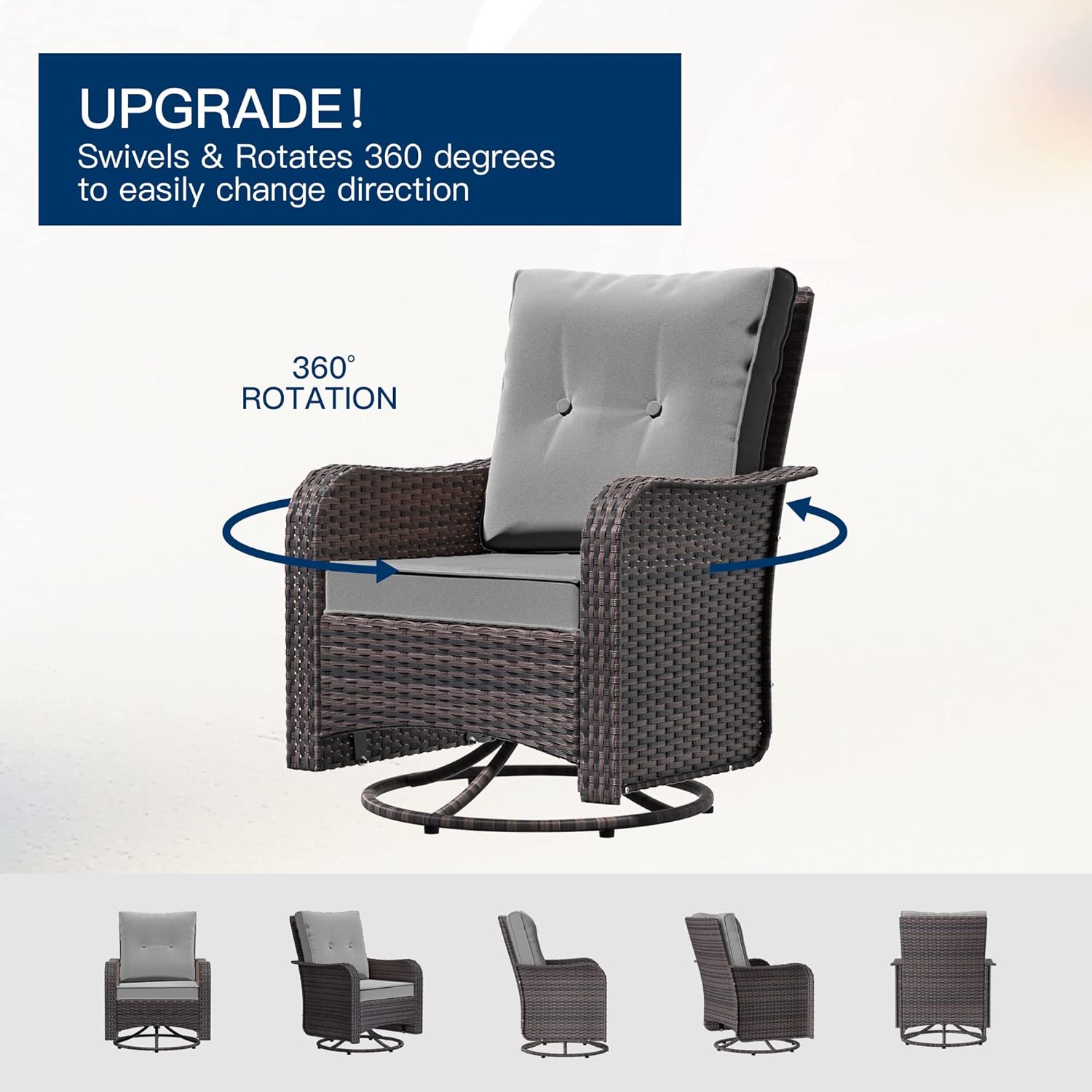 ALAULM LS-SRC-GREY Patio-Chairs - View #7