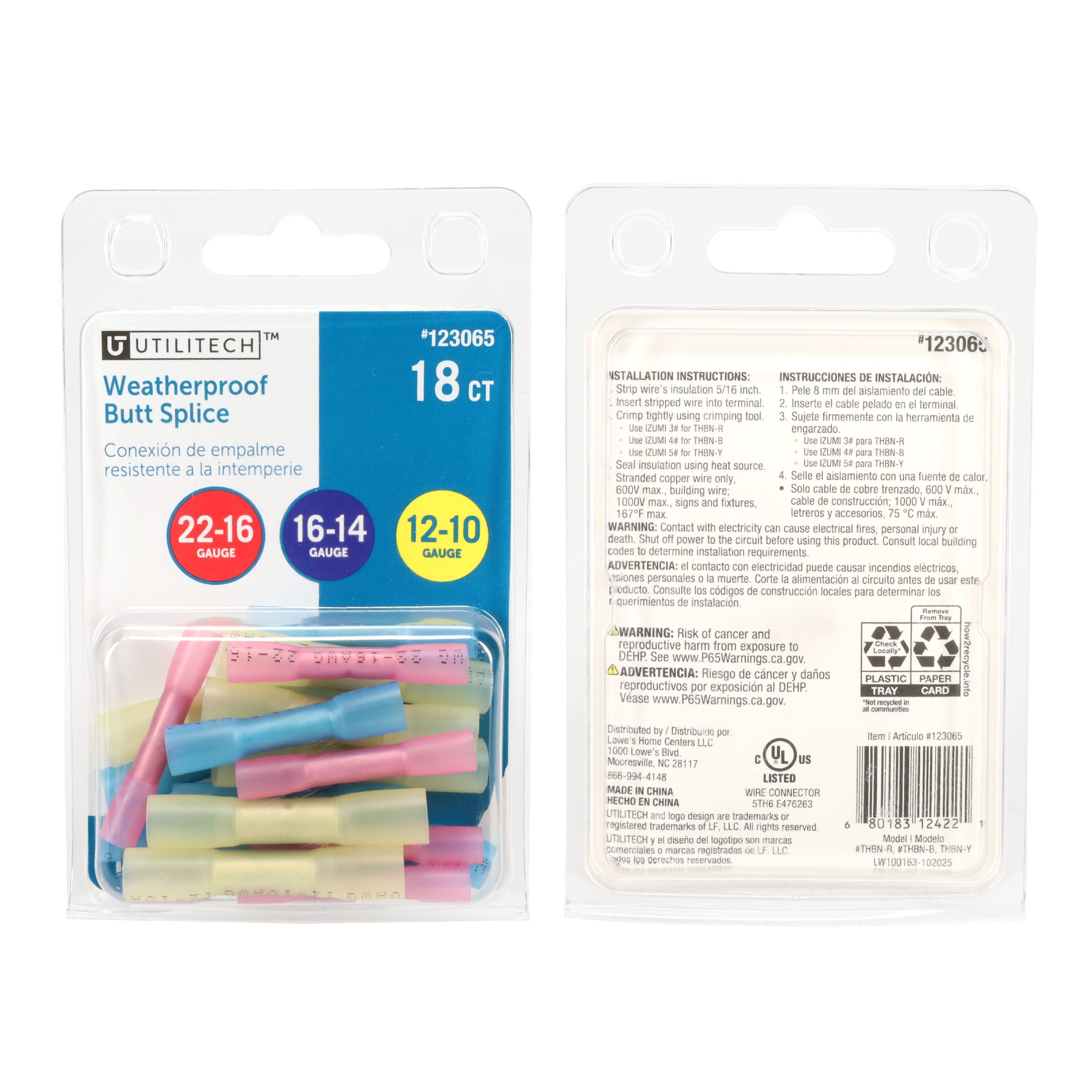 Utilitech 123065 Terminal-Wire-Connectors - View #3