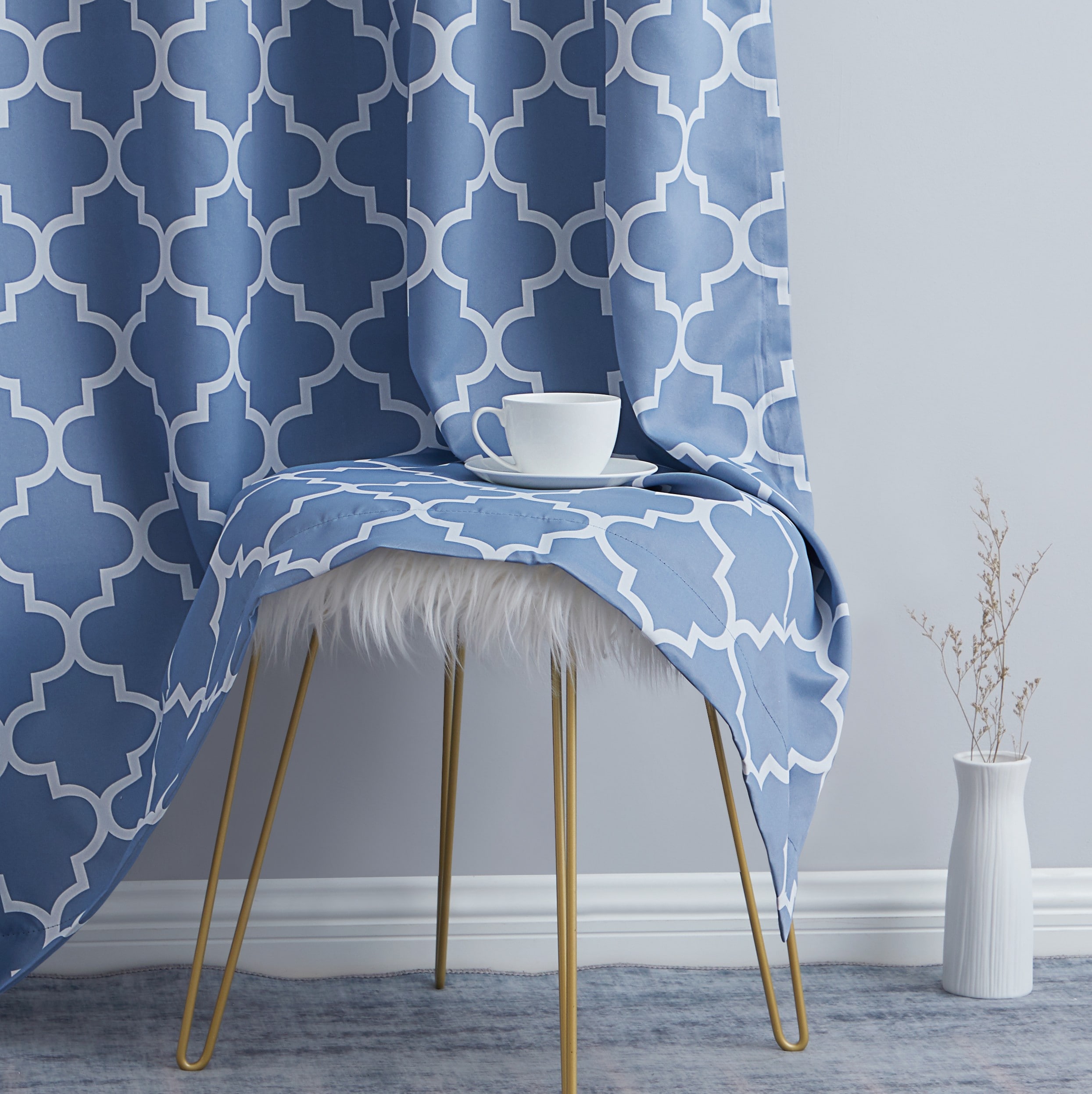 HLC.me LTTCPRNT-54STNEBL curtains - View #4