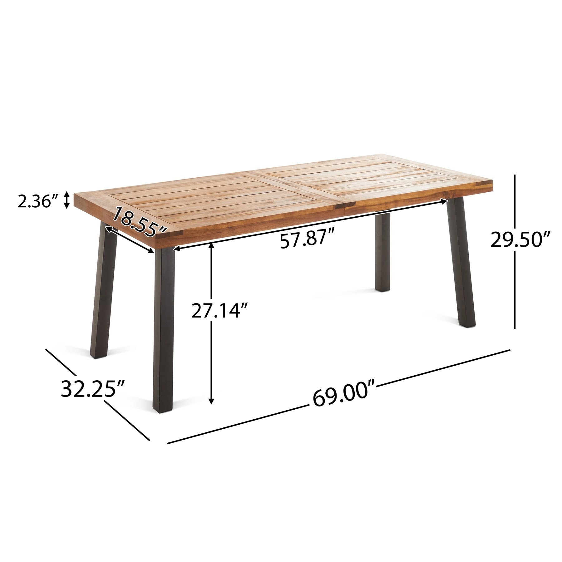 SINOFURN SYF830007BG Patio-Tables - View #6