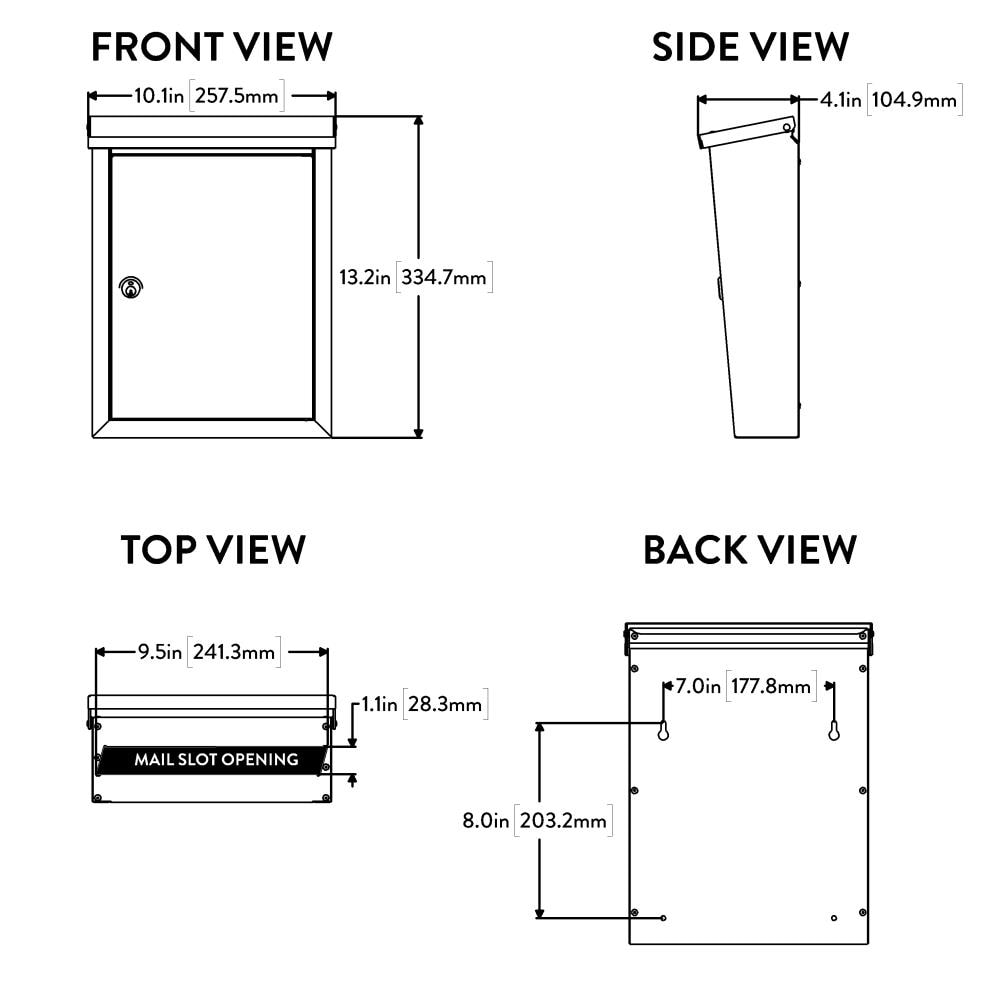 Architectural Mailboxes 2580RZ-10 mailboxes - View #5