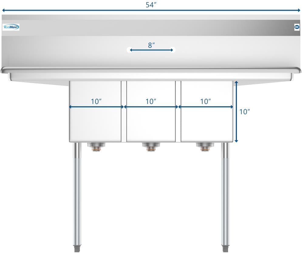 KoolMore CS310-122 Laundry-Tubs-Utility-Sinks - View #3