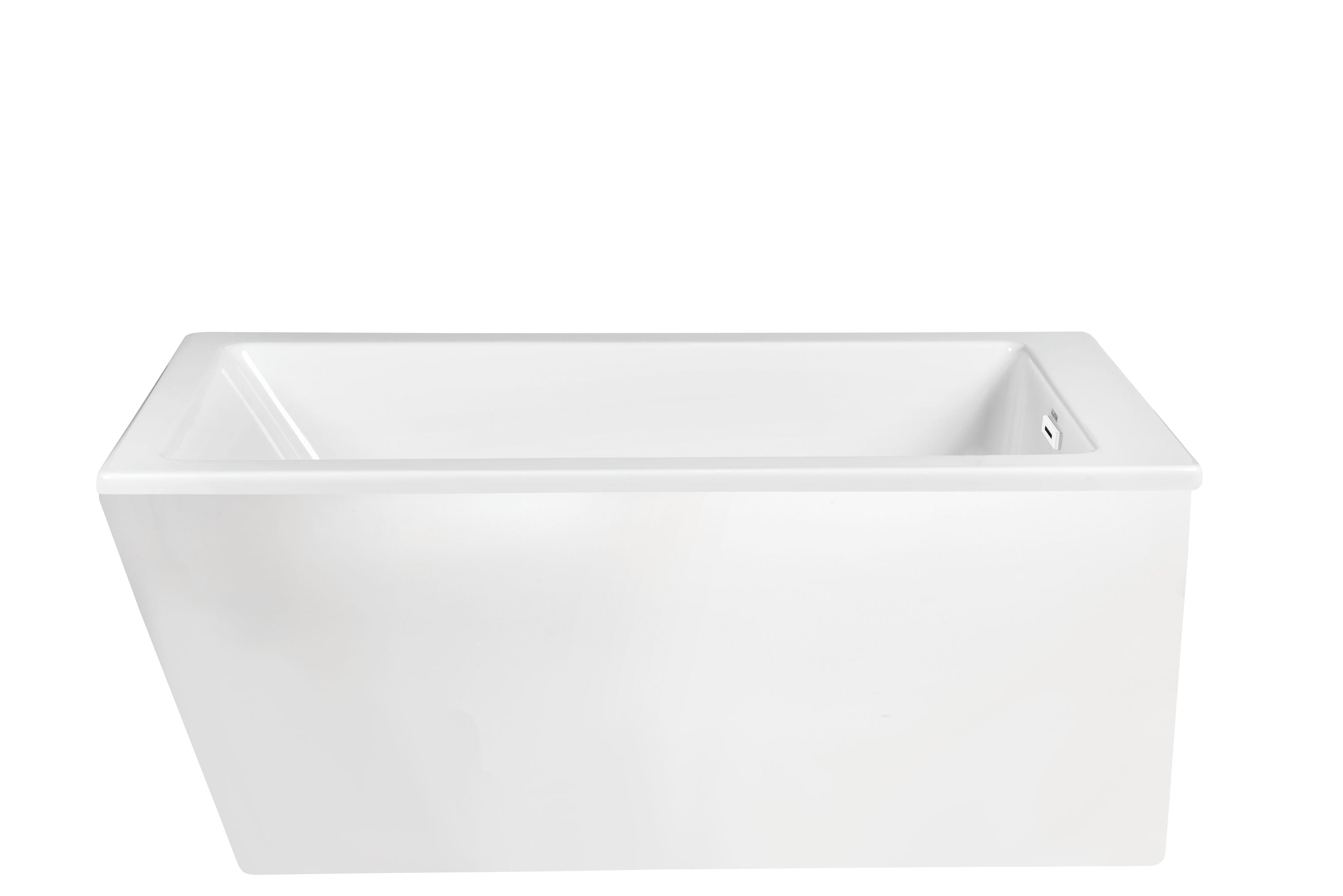 Mansfield 5752550000 Whitley Freestanding Baths 32-in x 60-in White Acrylic Rectangular Freestanding Bathtub with Drain ( Reversible Drain )