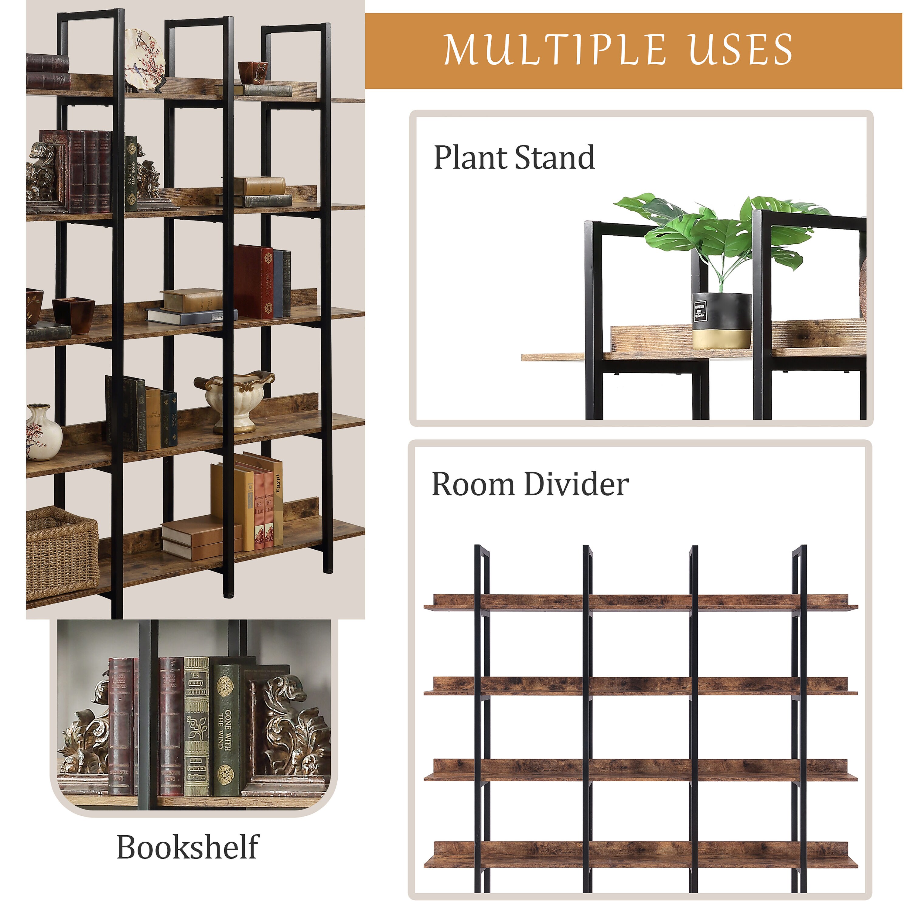 ModernLuxe L-WF286176AAT bookcases - View #6