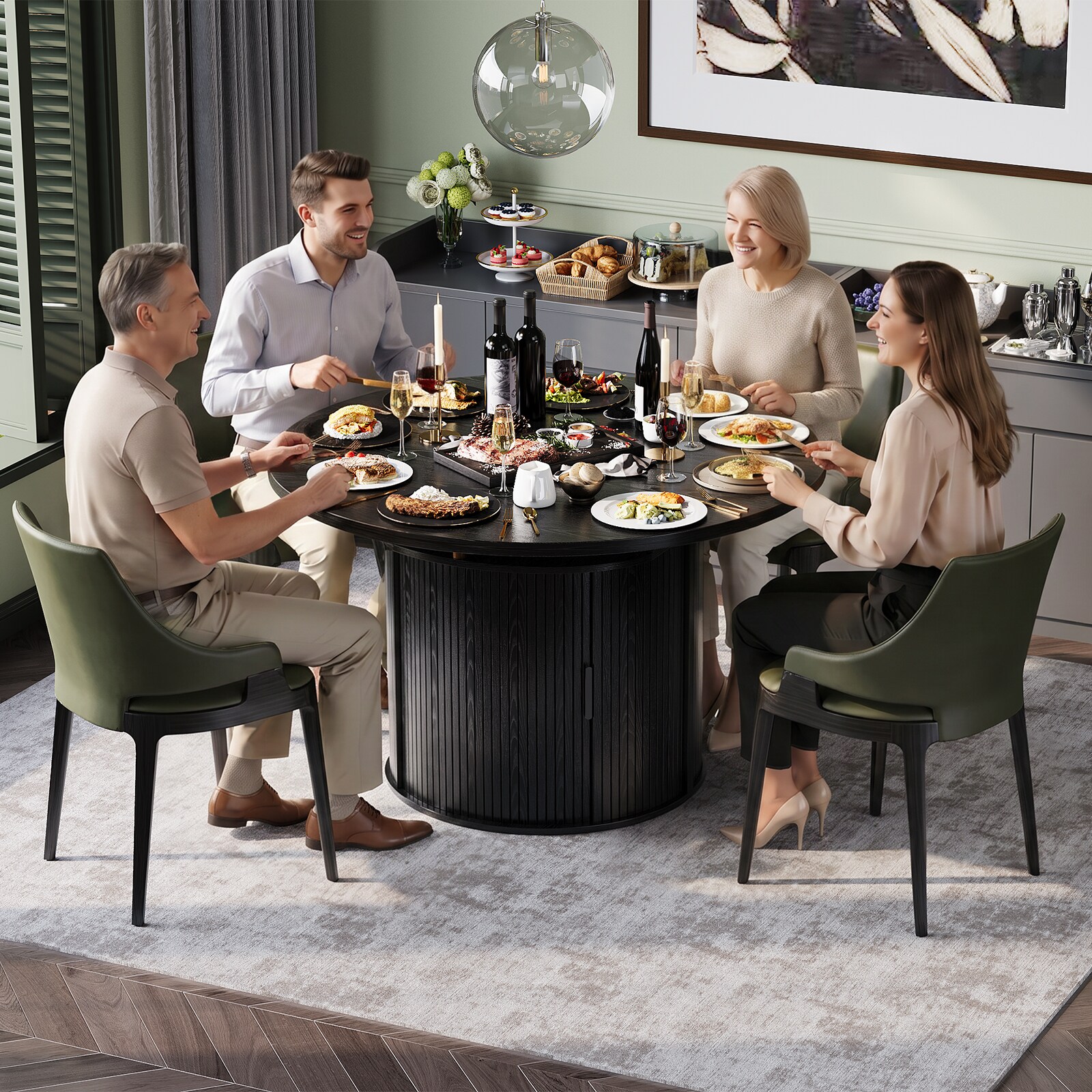 Aoile AE26080731SDWE Dining-Tables - View #6
