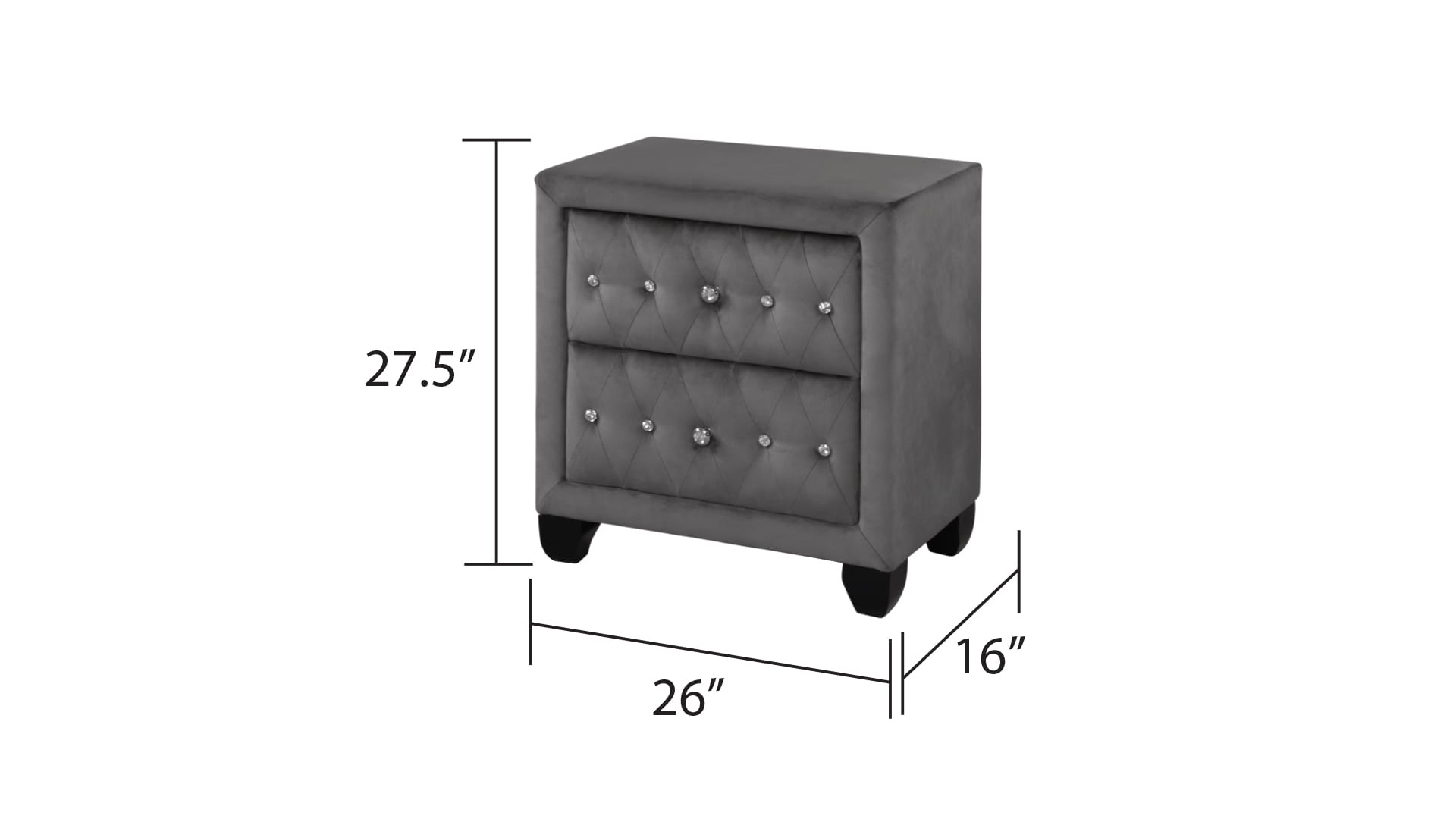 Galaxy 733569388264 nightstands - View #8
