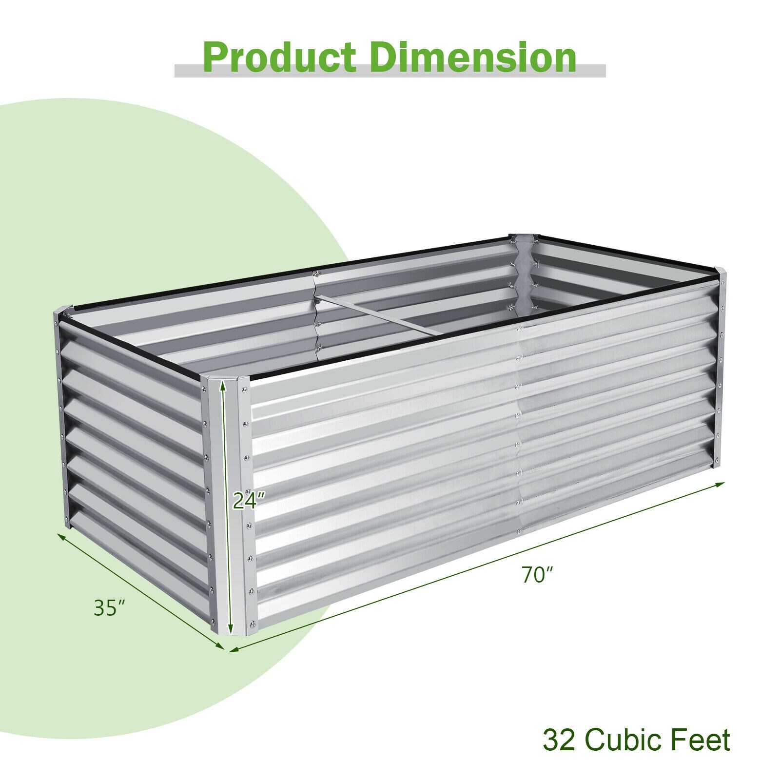 Forclover CTWE-GT3769 Raised-Garden-Beds - View #3