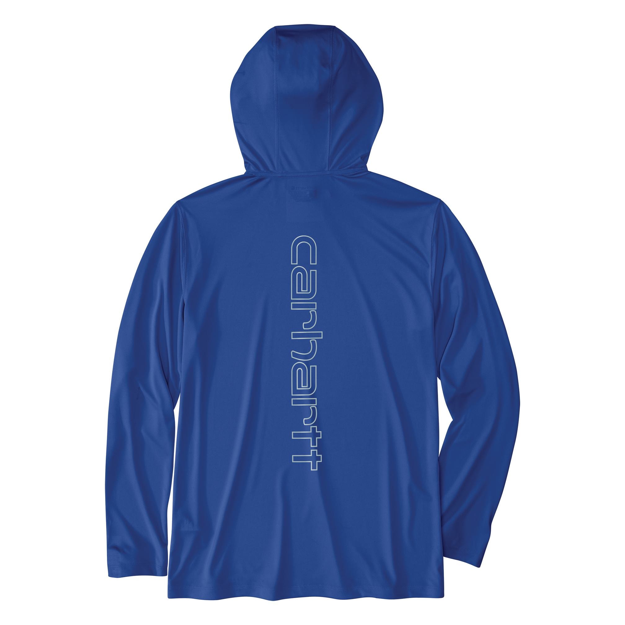 Carhartt Force Sun Defender Men's Blue Light weight Jersey Long