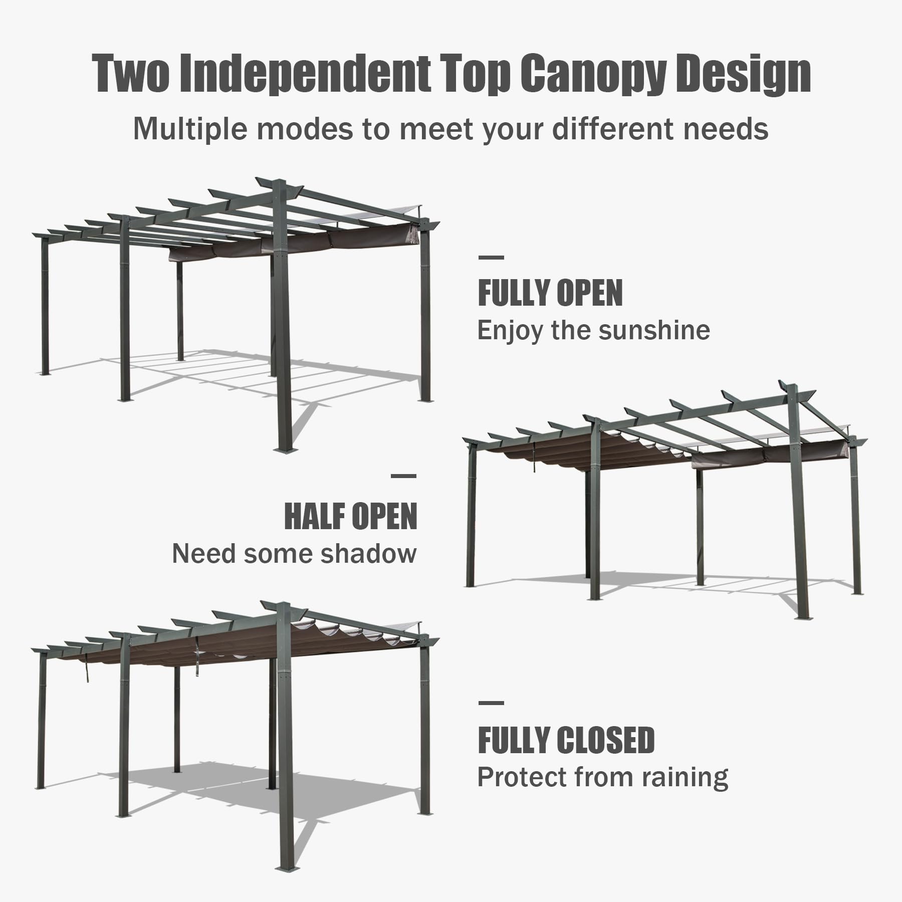 Wooakway FXLS0604-602Z12 Pergolas-2 - View #7