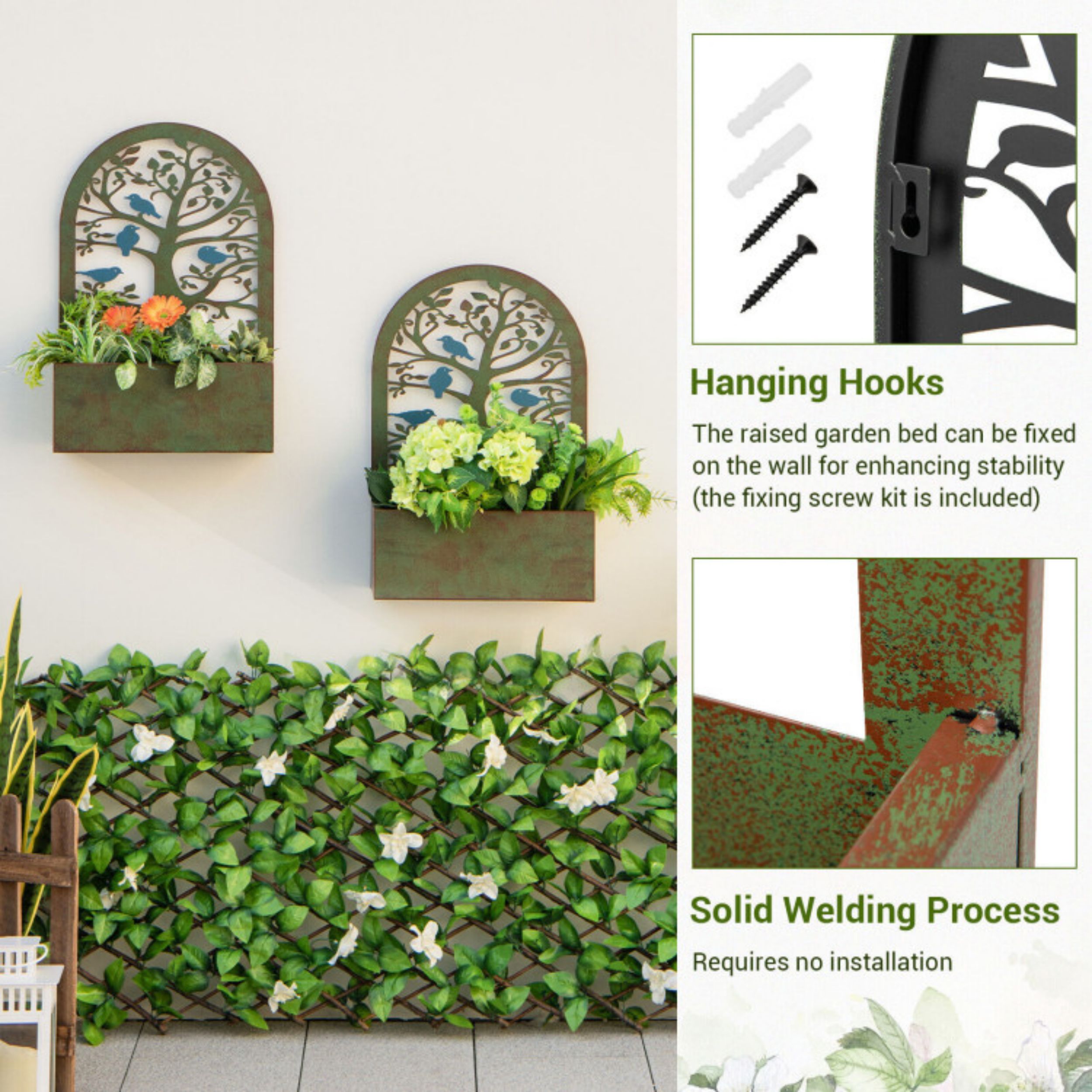 Poinic CWZT4034CP-2 Raised-Planter-Boxes - View #3