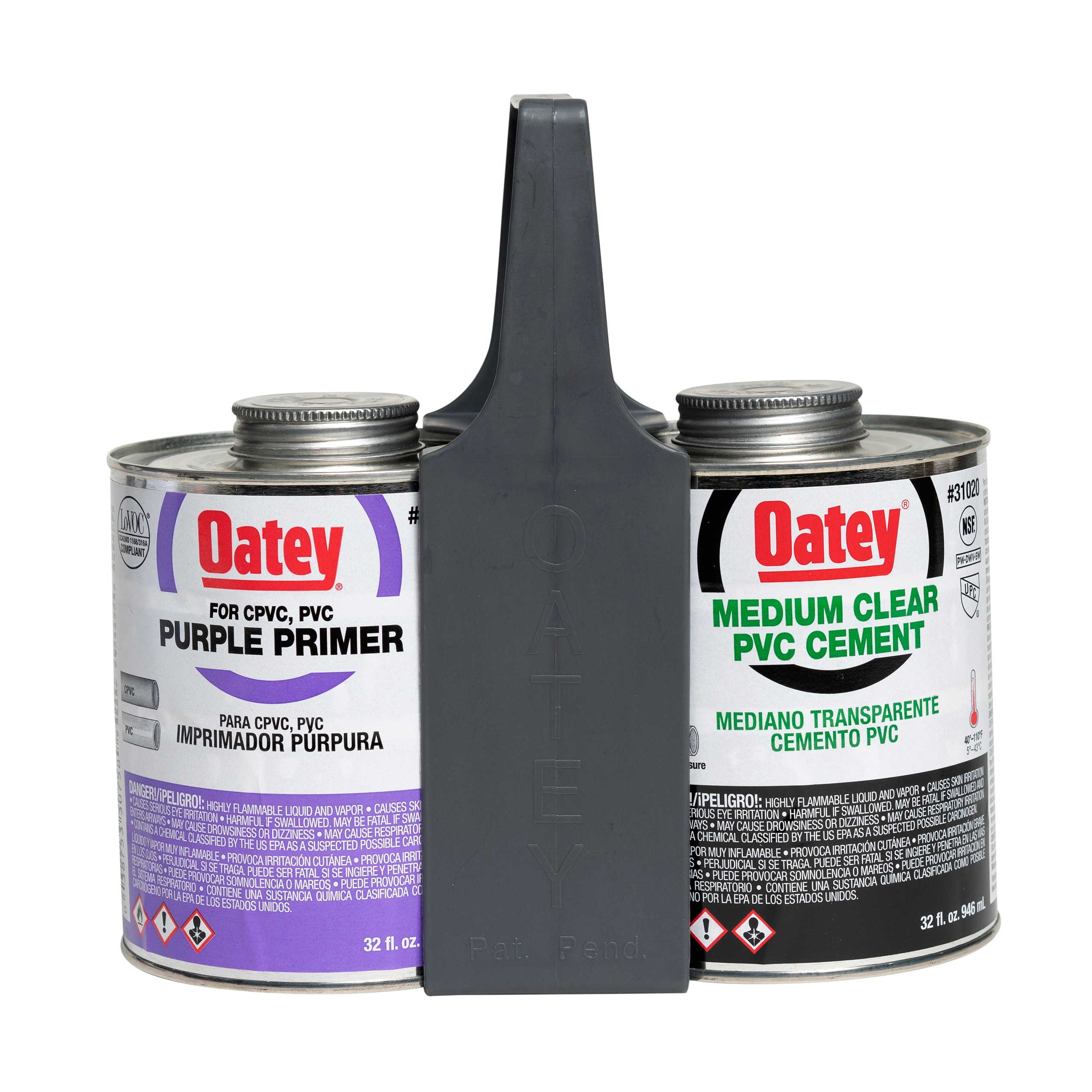 Cement Can Carrier Pipe Cements, Primers & Cleaners at