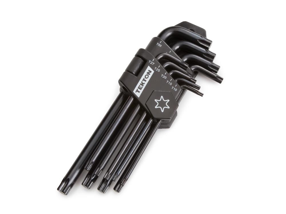 /Extra Long Torx Star Key Set 9 Pieces Hand Tools Generic Bike Service Magnet Long Torx Key Set 9 Pieces Tools 