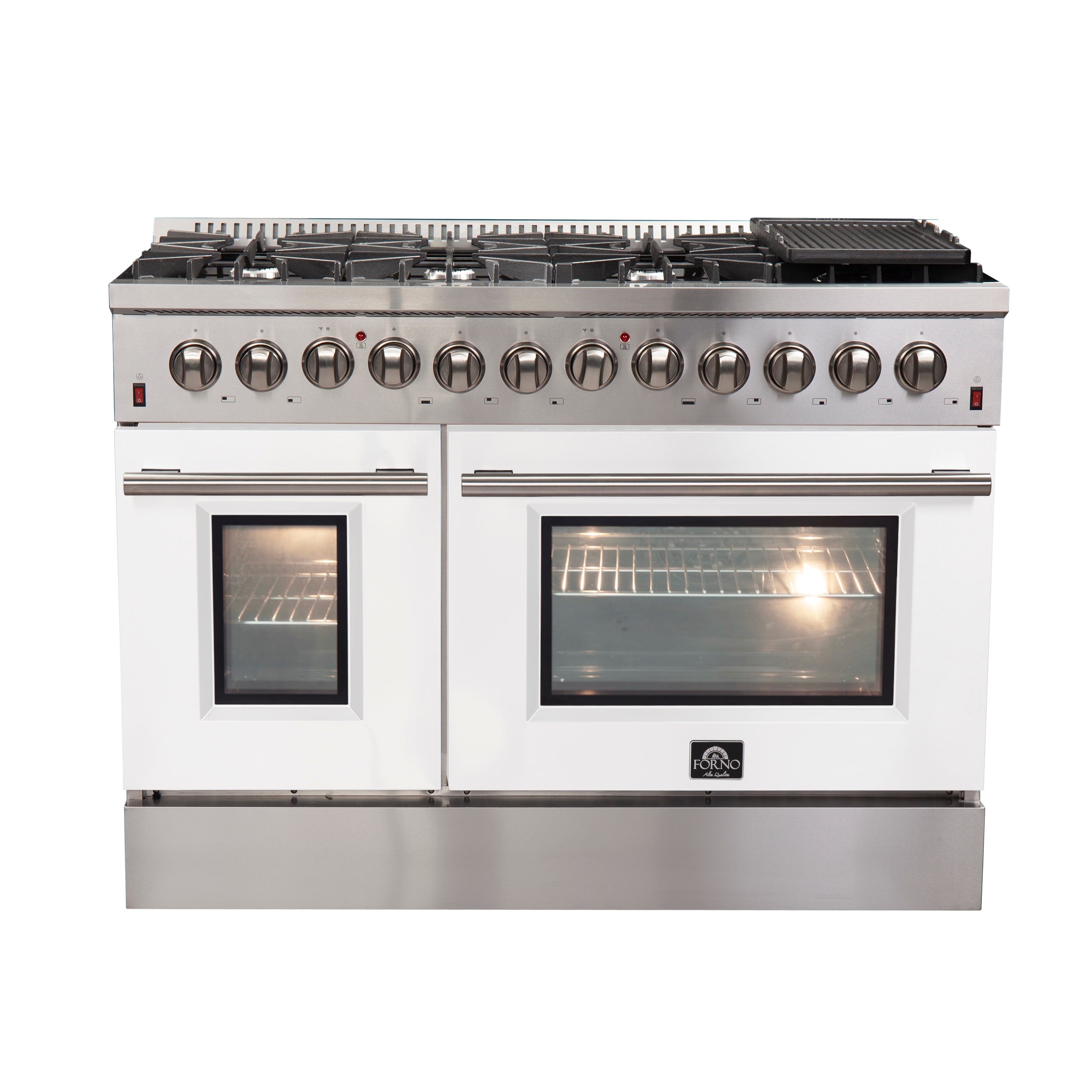 Forno Spezia 30 in. 5 Burner Gas Cooktop with Wok Ring and Griddle