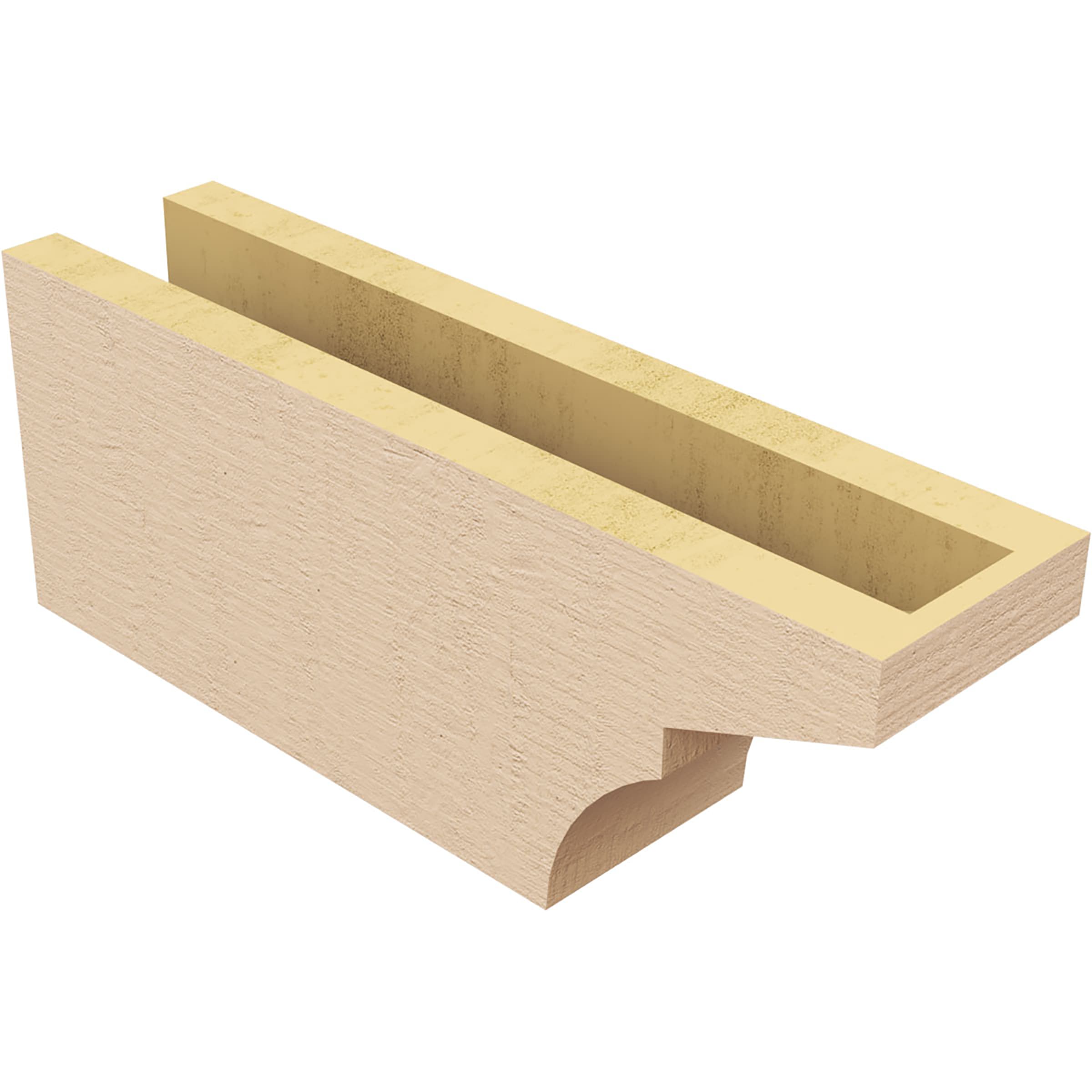 Ekena Millwork RFTU04X06X16MONRCPR Exterior-Brackets-Braces - View #5