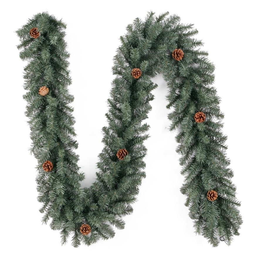 Holiday Living Outdoor 9Ft Scottsdale Pine Garland in the Artificial