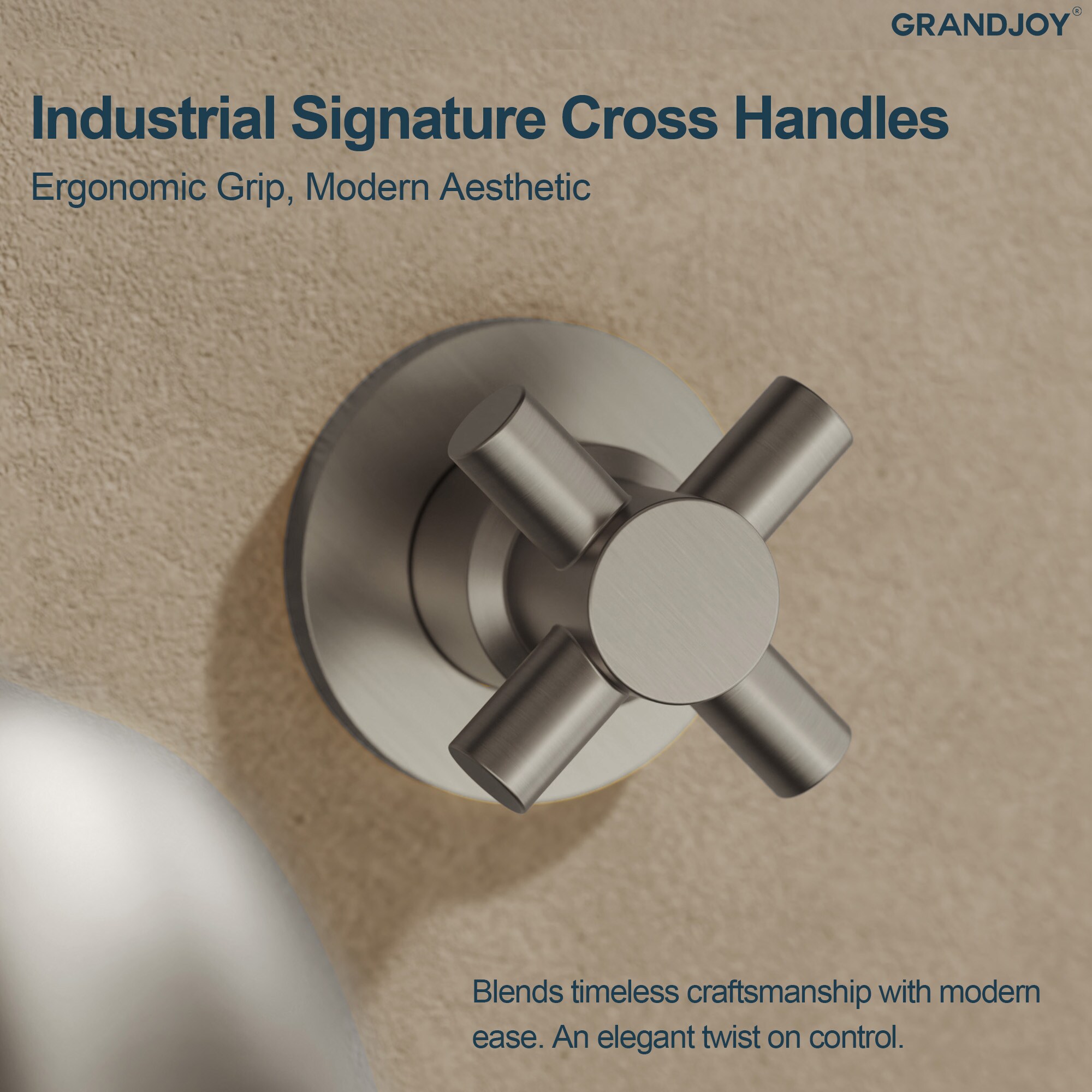 GRANDJOY SGF11GJ-07BN Roman-Tub-Faucets - View #9