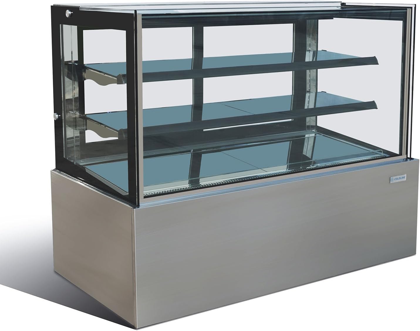 Xspracer ML-CRRT6F 26.8-Cu. Feet Commercial Refrigerators 2 Glass -Door Merchandiser ( Stainless Steel )
