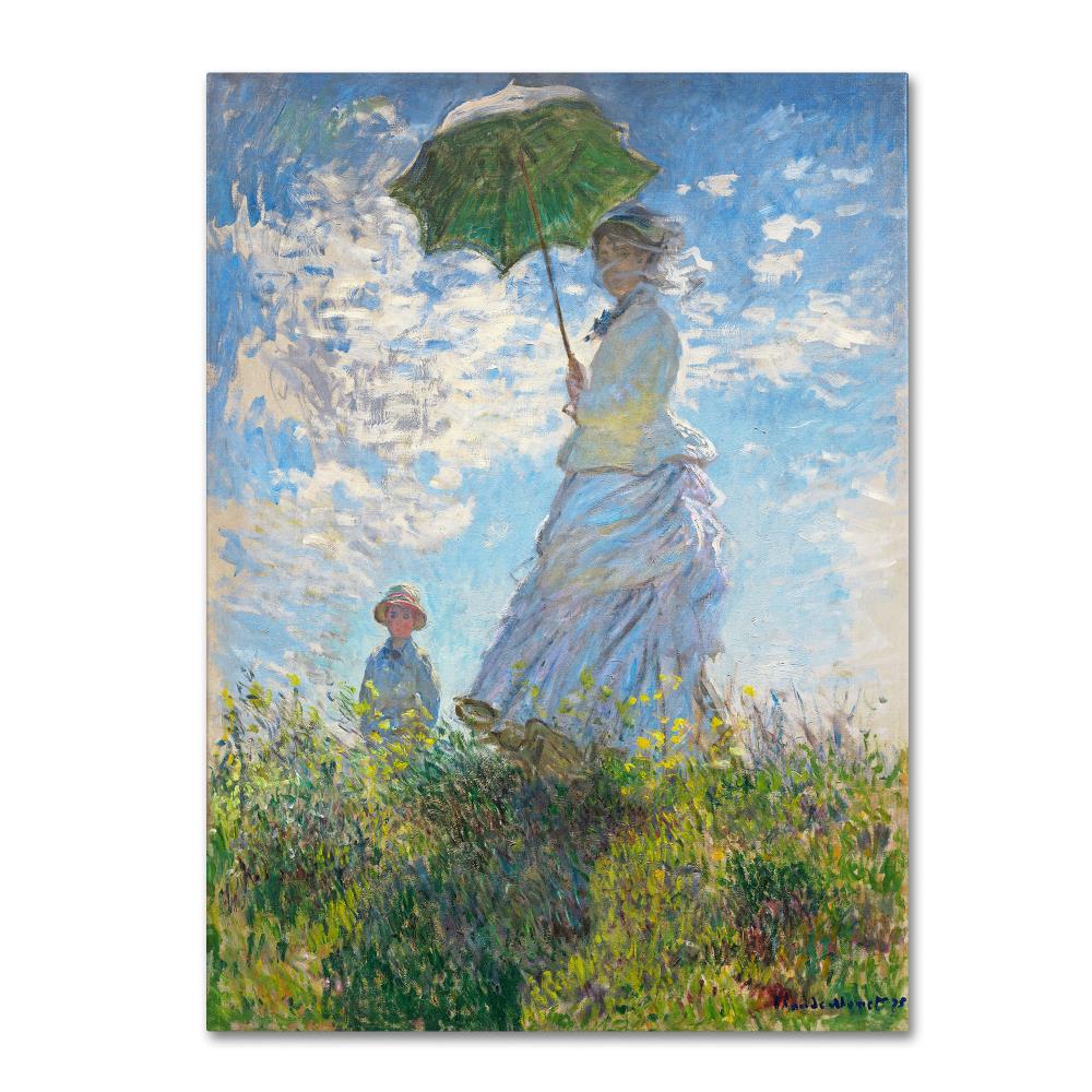 Trademark Fine Art BL01474-C3547GG Framed 47-Inches H x 35-Inches W People Canvas Print