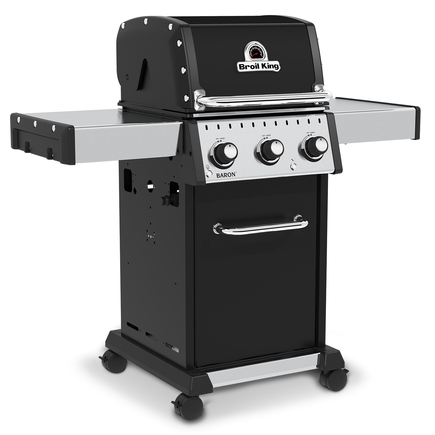 Broil King Baron 320 Pro Black 3-Burner Liquid Propane Gas Grill 874214 Sansujyuku sansujyuku.com